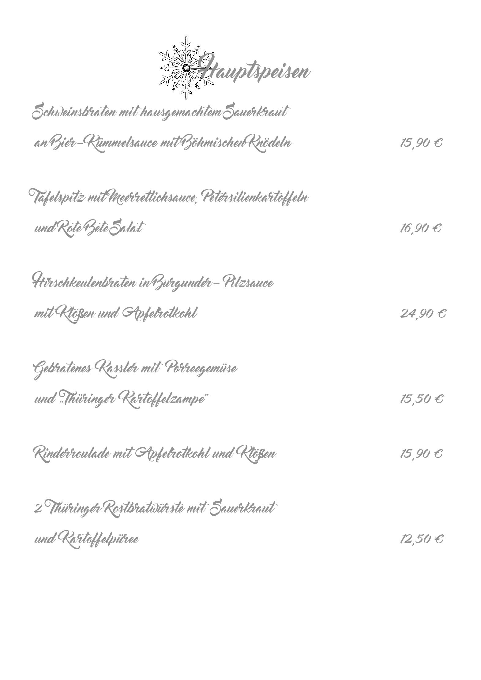 Speisekarte Waldgasthaus Tannenbusch in Dormagen, Seite 3
