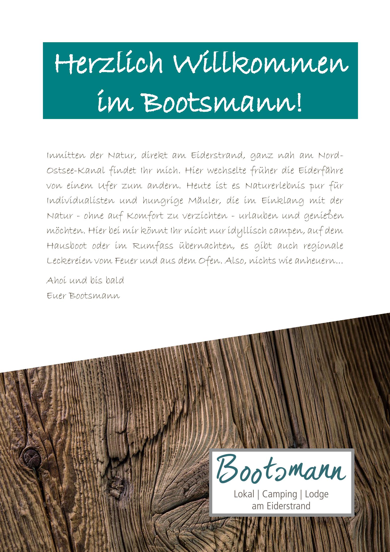Speisekarte Bootsmann Lokal in Breiholz, Seite 2