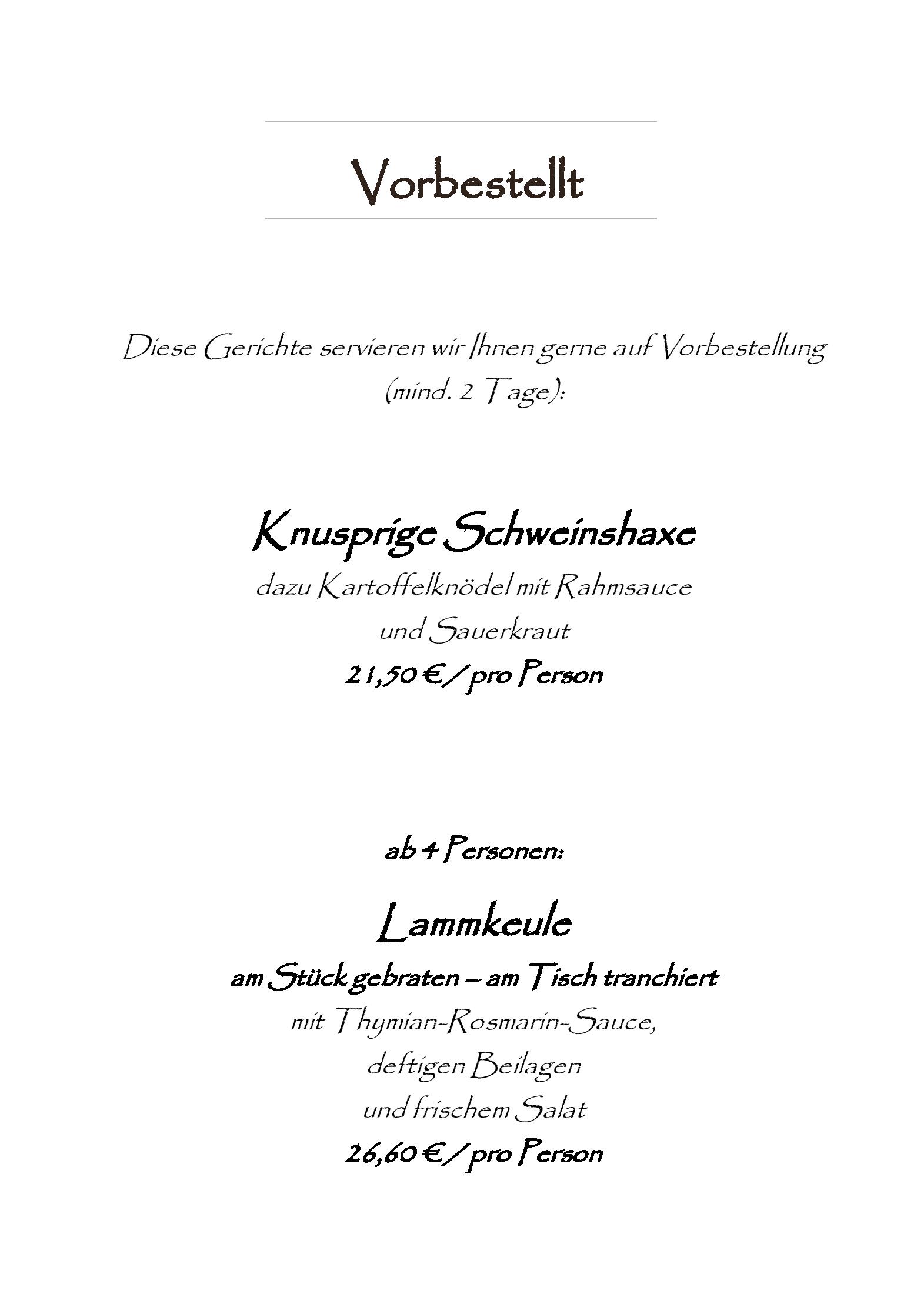 Speisekarte Overbeckshof in Bottrop, Seite 6