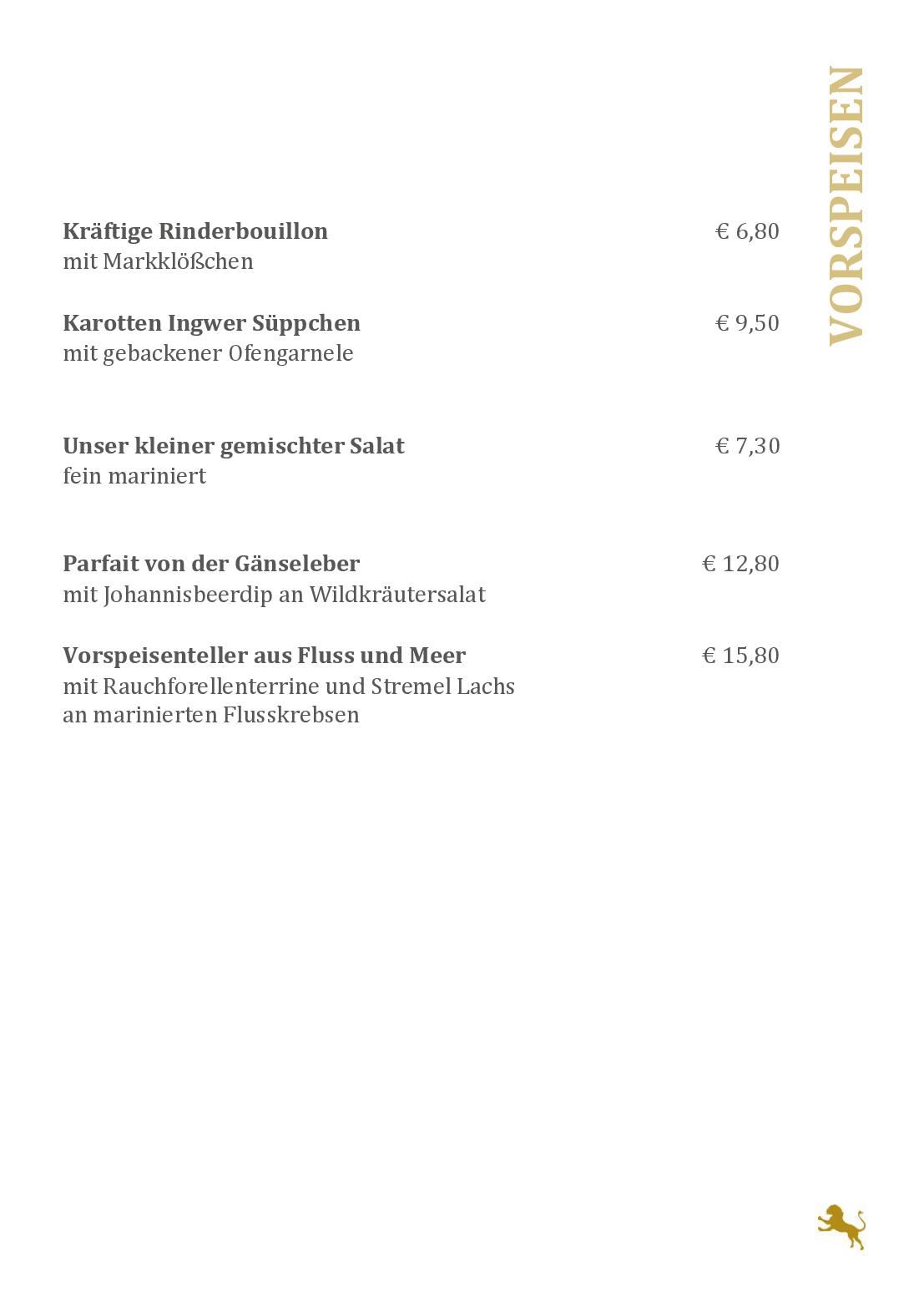 Speisekarte Der Löwen in Staufen mit Haus Goethe in Staufen, Seite 11