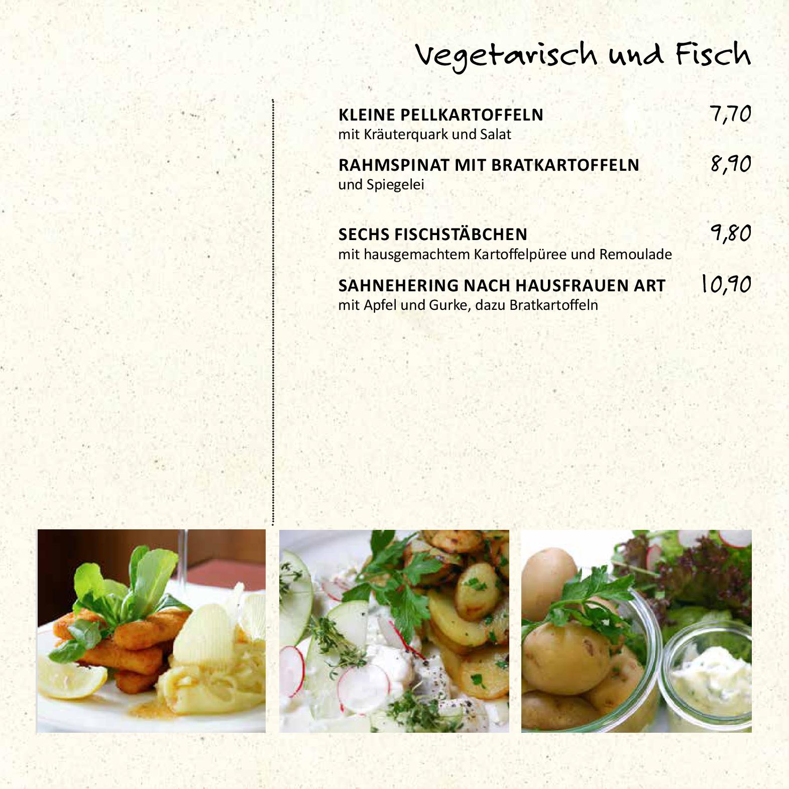 Speisekarte Gasthaus am Muster Schloss in Mayen, Seite 9