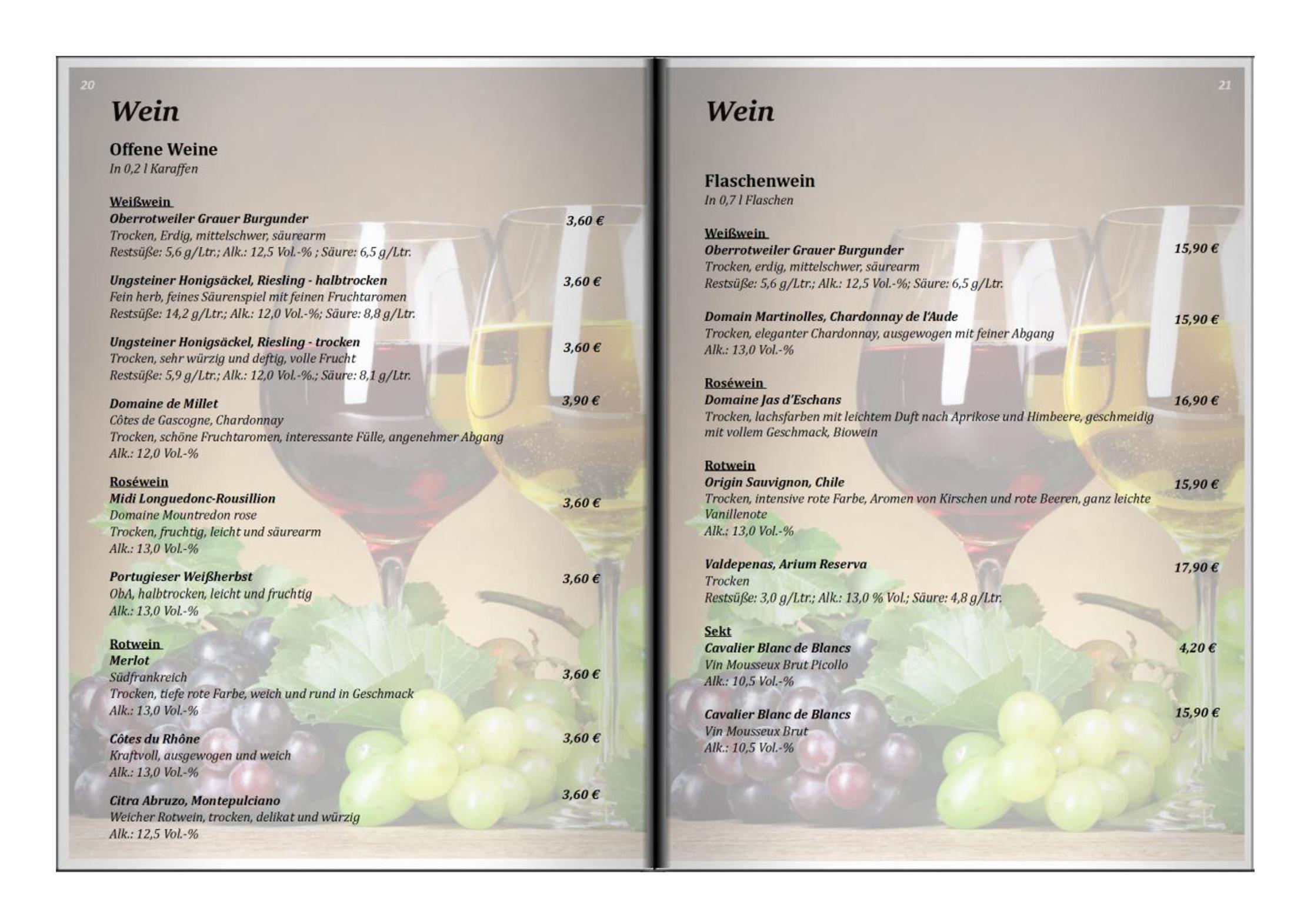 Speisekarte China-Restaurant Konfuzius in Köln, Seite 11