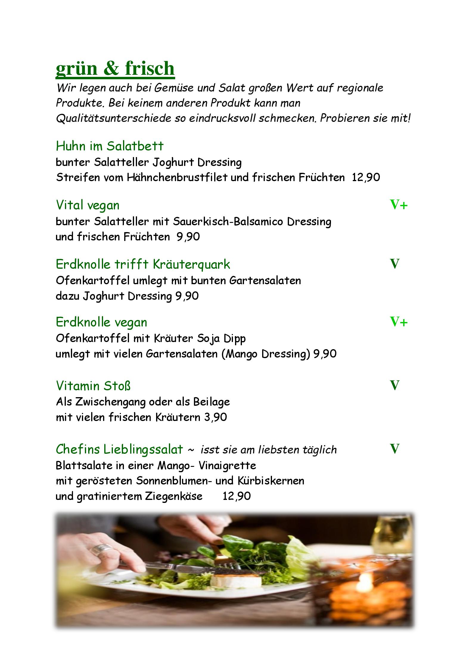 Speisekarte NaturHotel Wildewiese in Sundern, Seite 5
