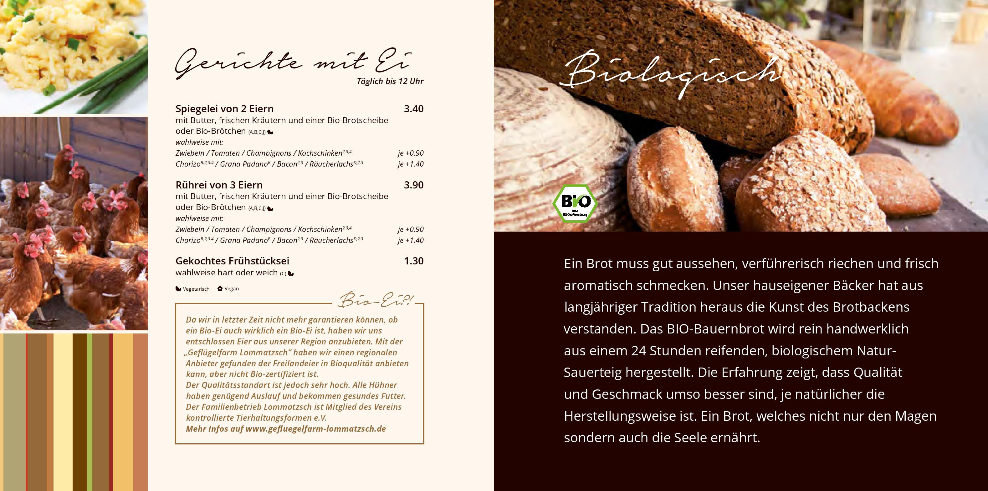 Speisekarte Café Central  in Leipzig, Seite 4