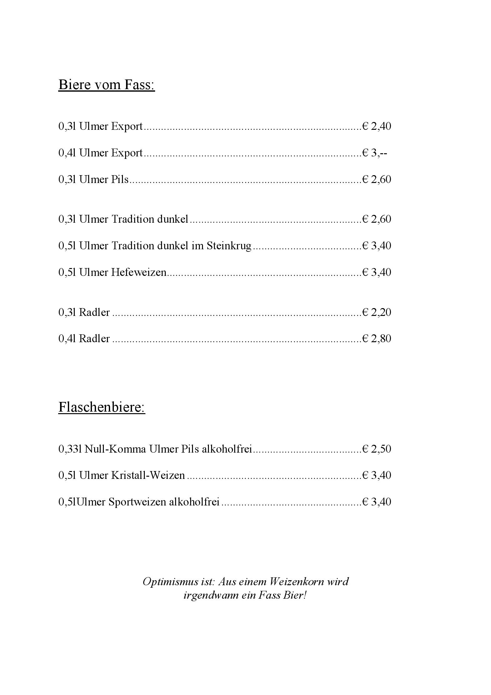Speisekarte Schlindwein-Stuben in Karlsdorf-Neuthard, Seite 3