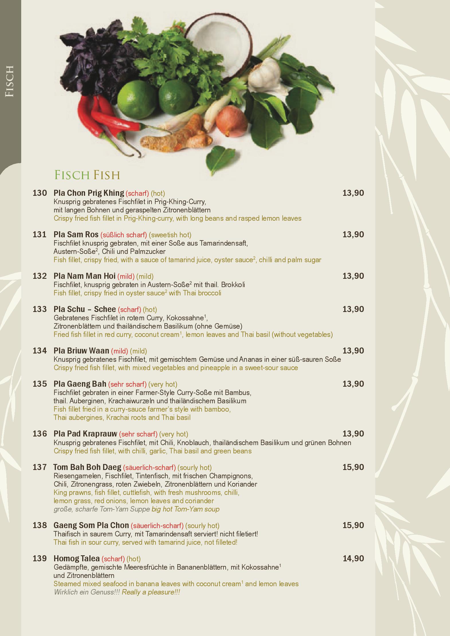 Speisekarte Suvadee Thai Restaurant in Frankfurt am Main, Seite 12
