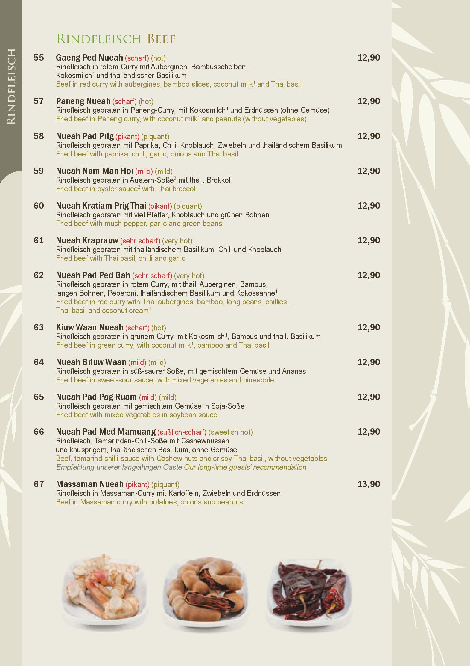 Speisekarte Suvadee Thai Restaurant in Frankfurt am Main, Seite 6