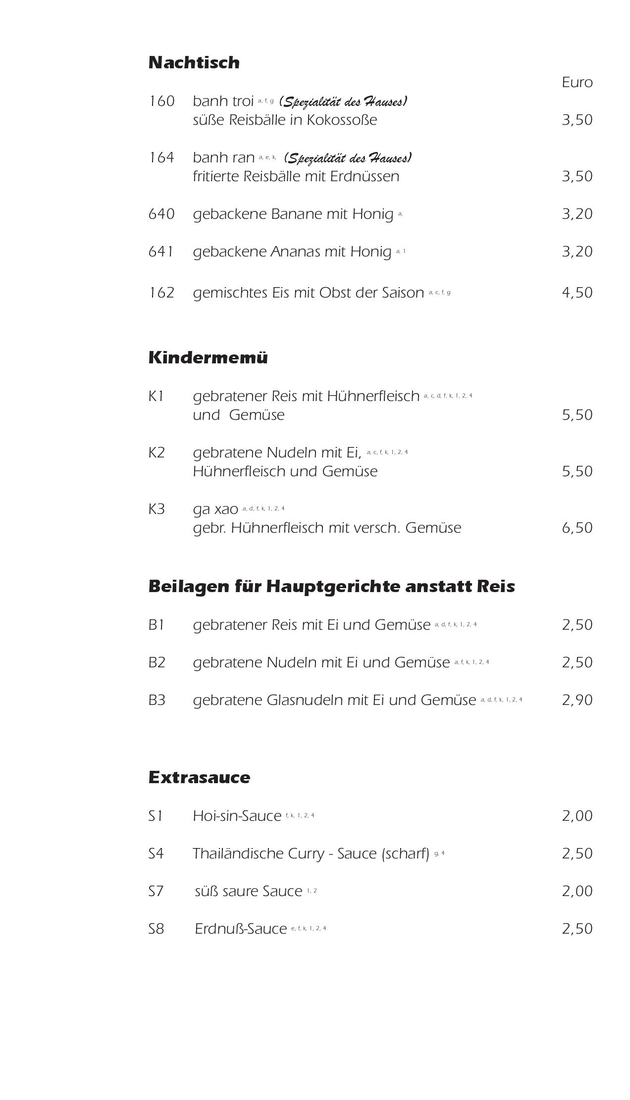 Speisekarte Hanoi Grill Erfurt in Erfurt, Seite 11