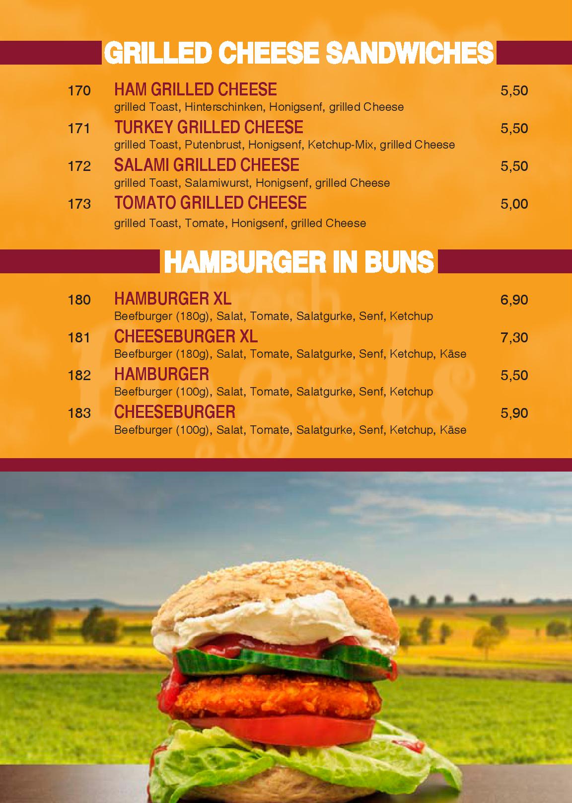 Speisekarte Fresh Bagels & Muffins in München, Seite 8