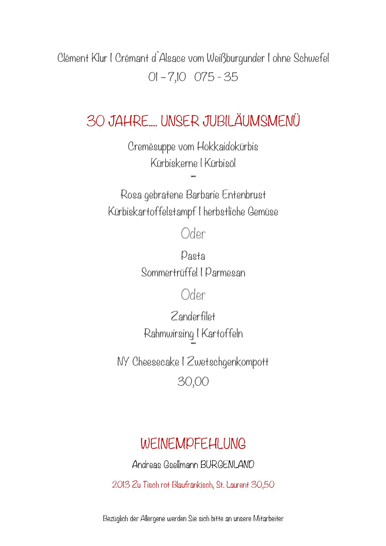 Speisekarte stilers restaurant im marmite in Barsinghausen, Seite 7