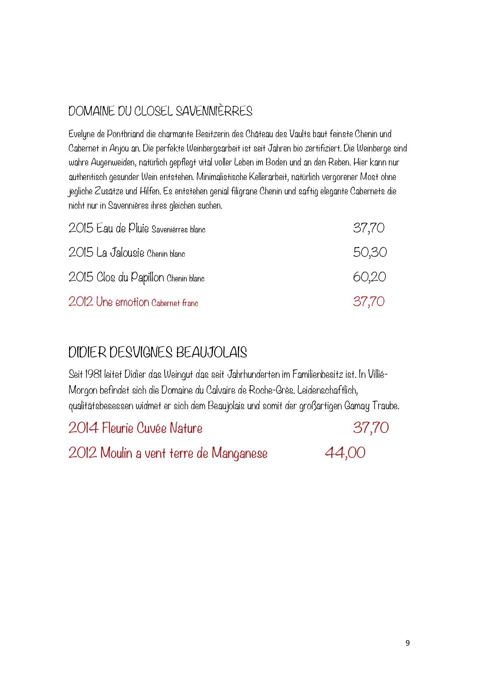 Speisekarte stilers restaurant im marmite in Barsinghausen, Seite 14
