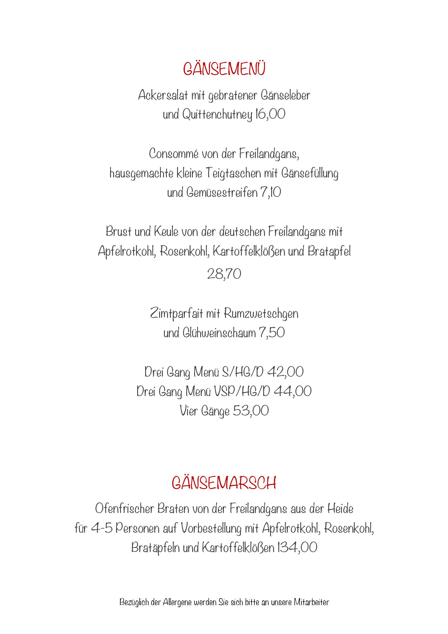 Speisekarte stilers restaurant im marmite in Barsinghausen, Seite 31