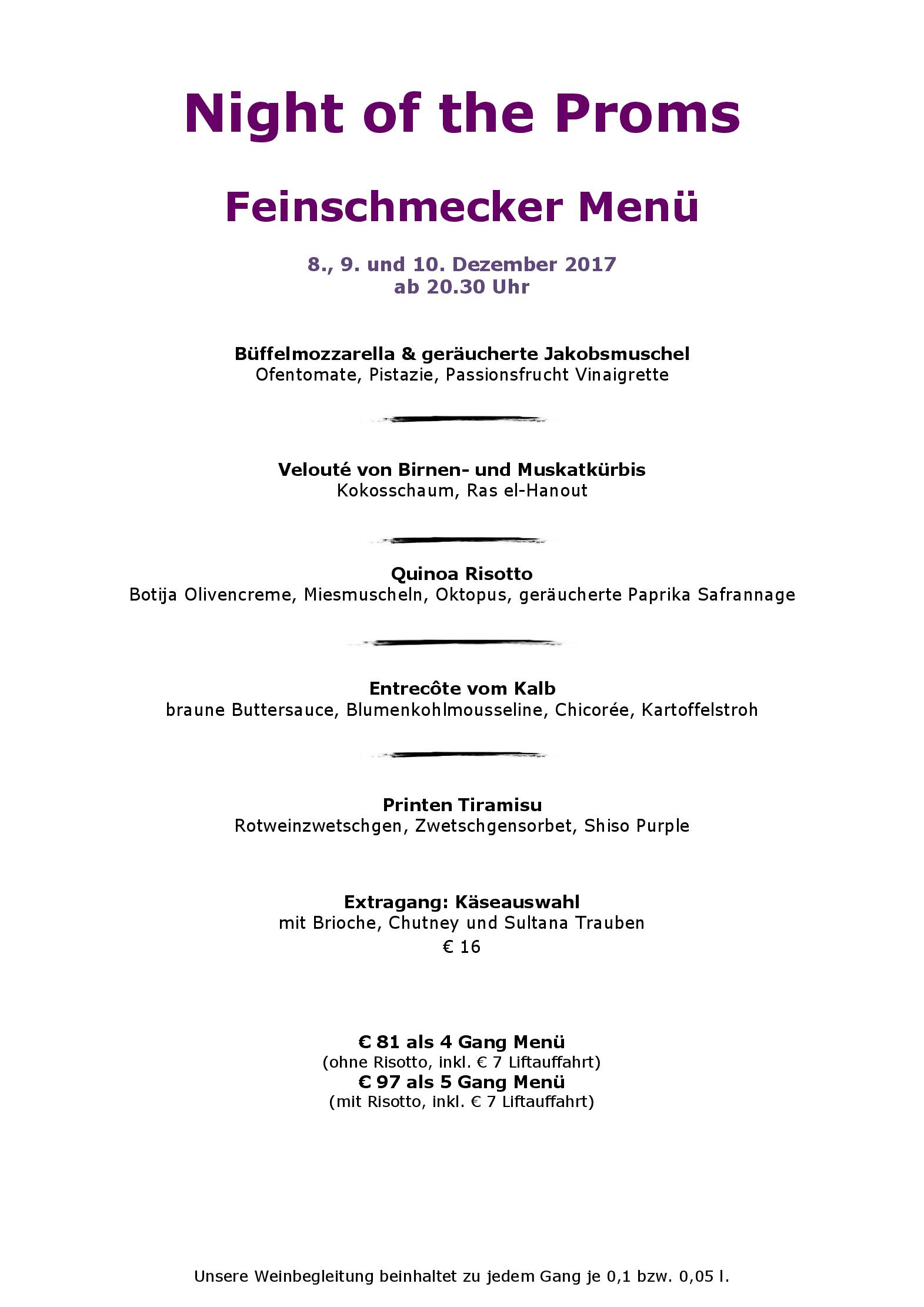 Speisekarte Restaurant 181 in München, Seite 3