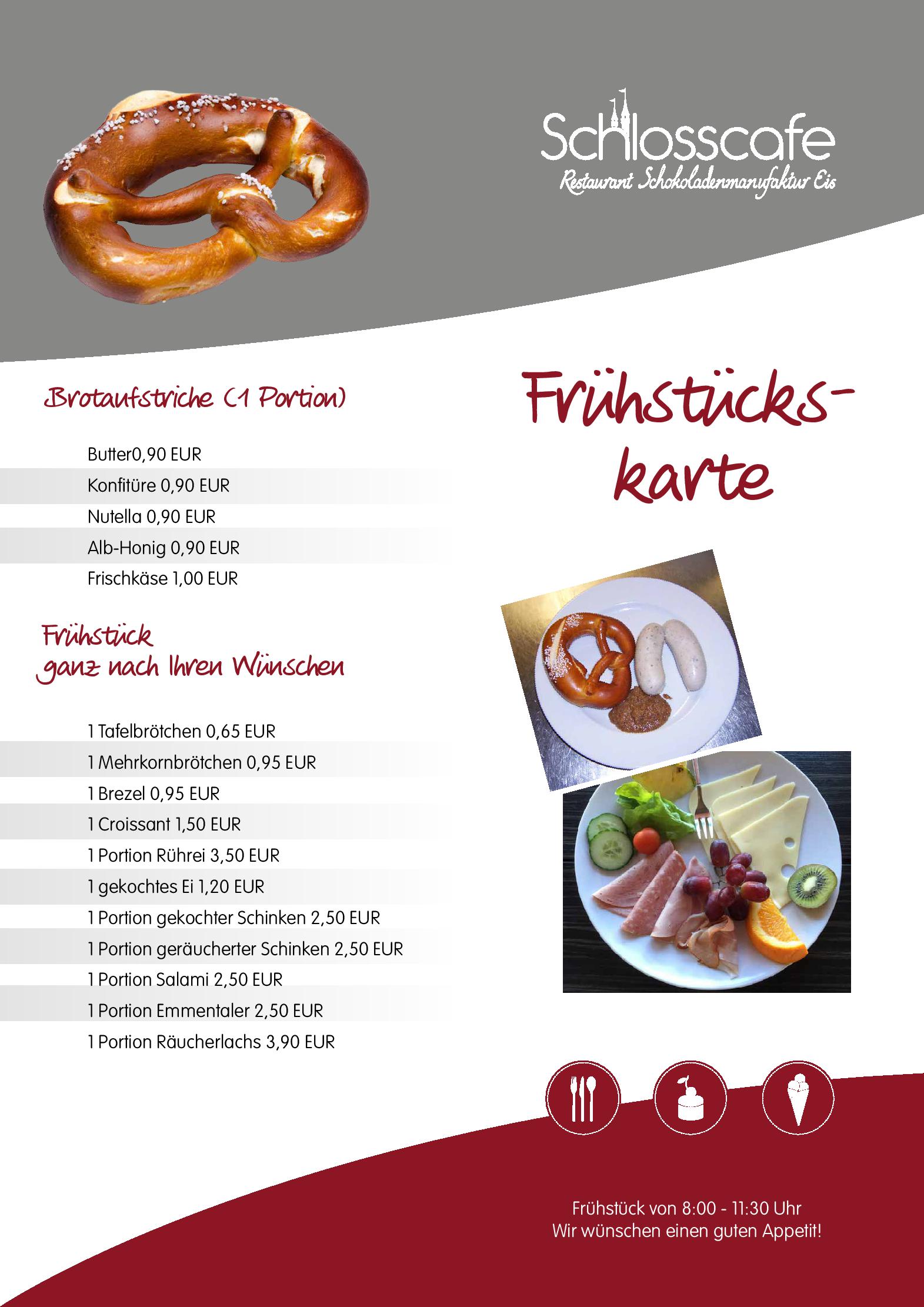 Speisekarte Brunnenstube Beuren in Beuren, Seite 1