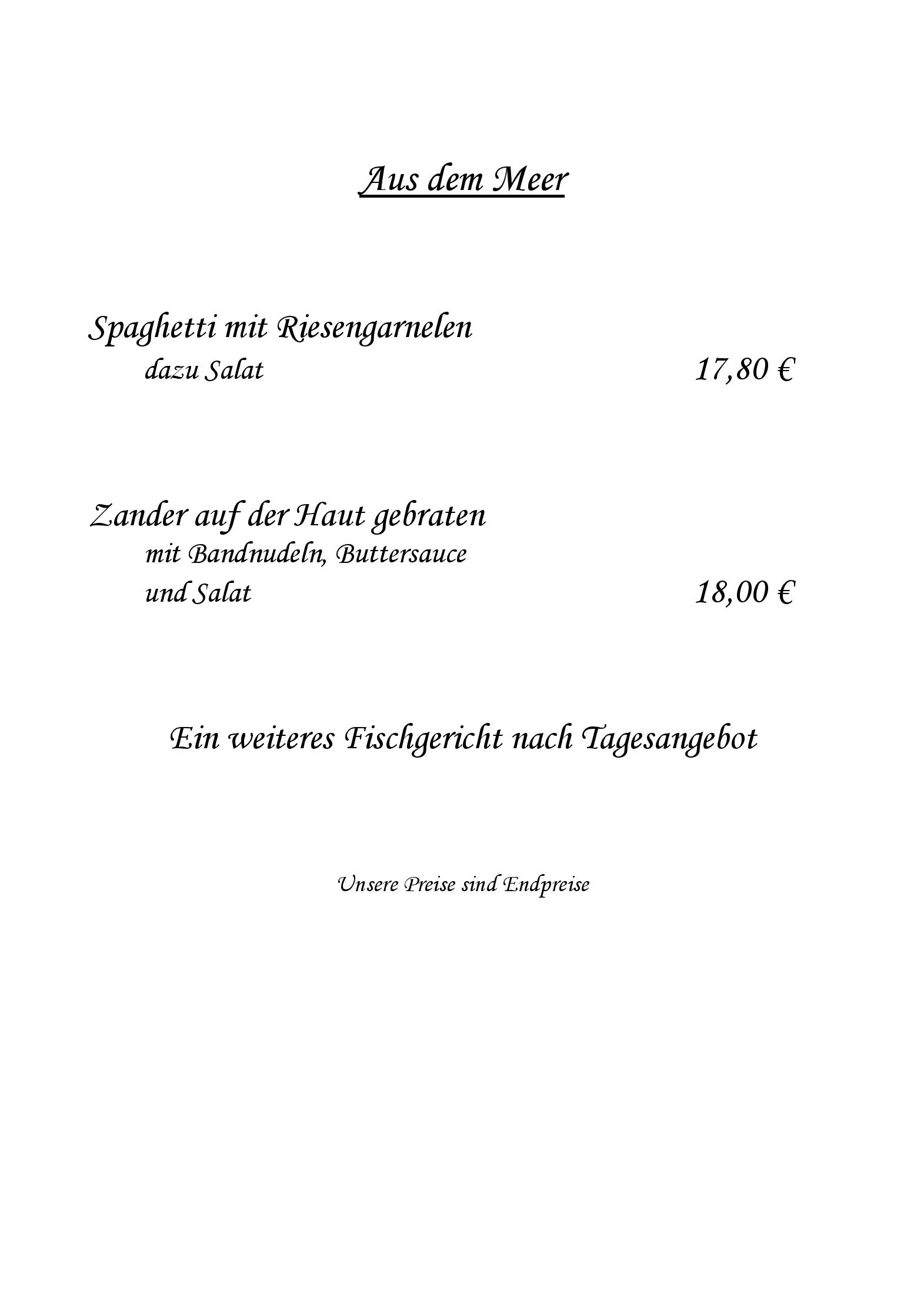Speisekarte Zum Klausenberg in Worms-Pfeddersheim, Seite 8