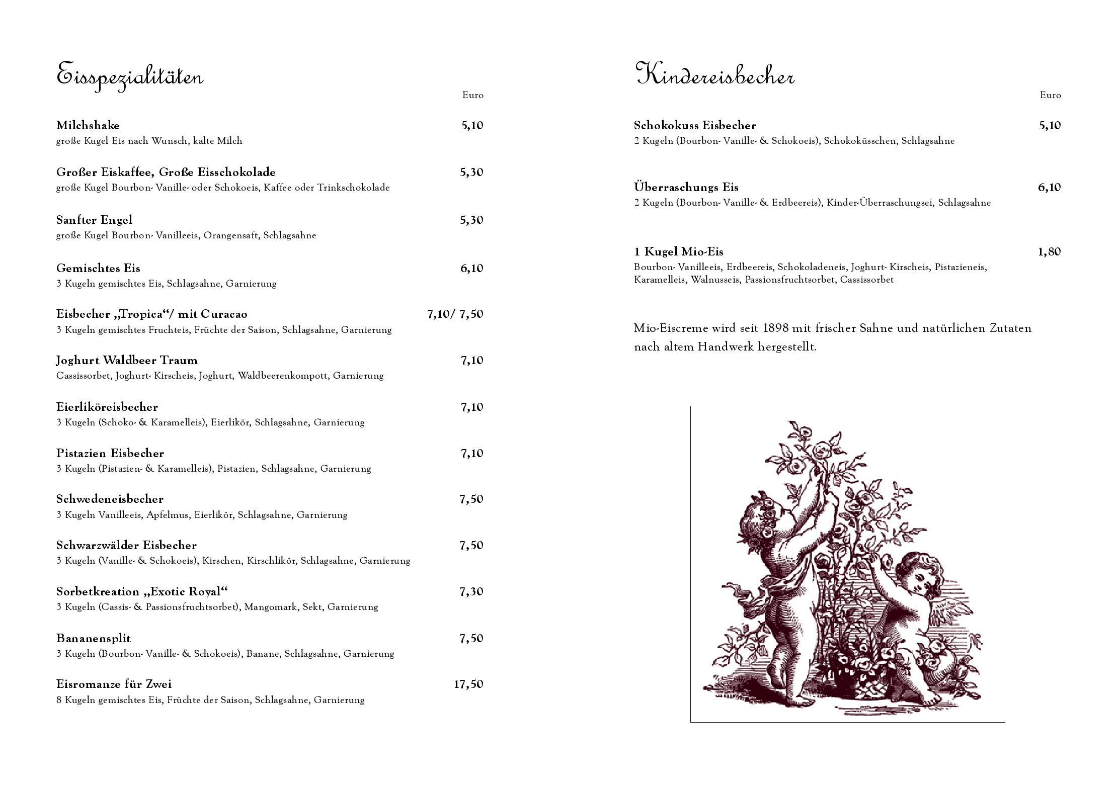 Speisekarte Restaurant & Cafe Drachenhaus in Potsdam, Seite 22