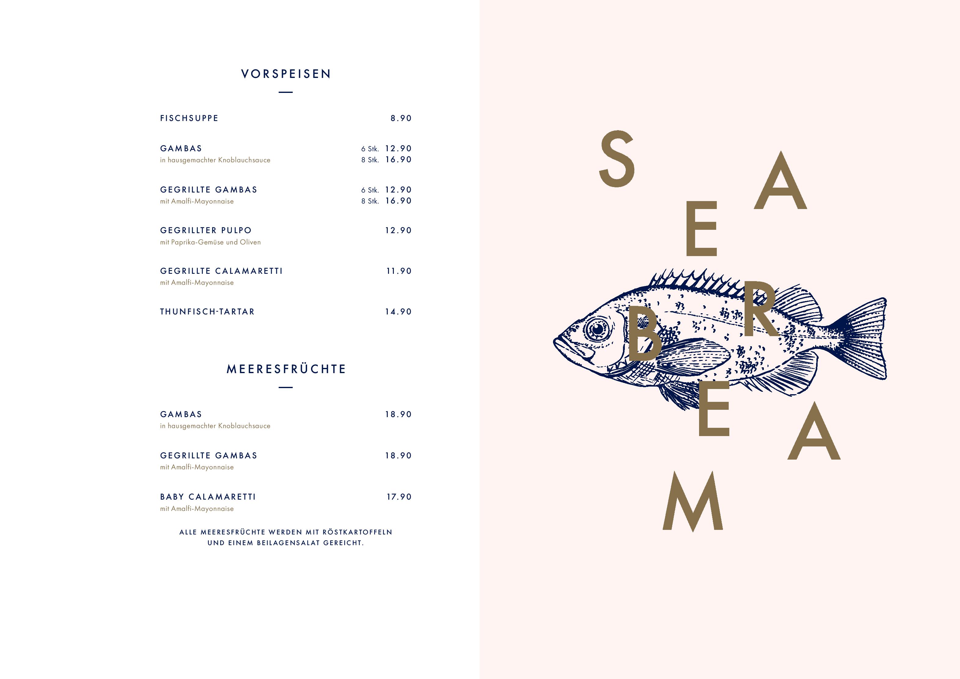 Speisekarte Liman Fisch Restaurant in Hamburg, Seite 4