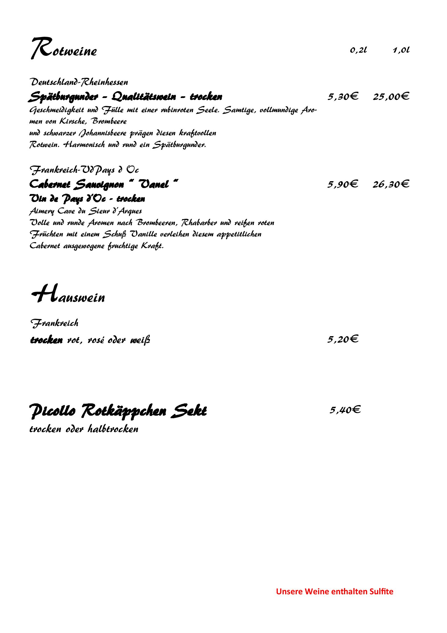 Speisekarte Kartoffelhaus N°1 in Leipzig, Seite 14
