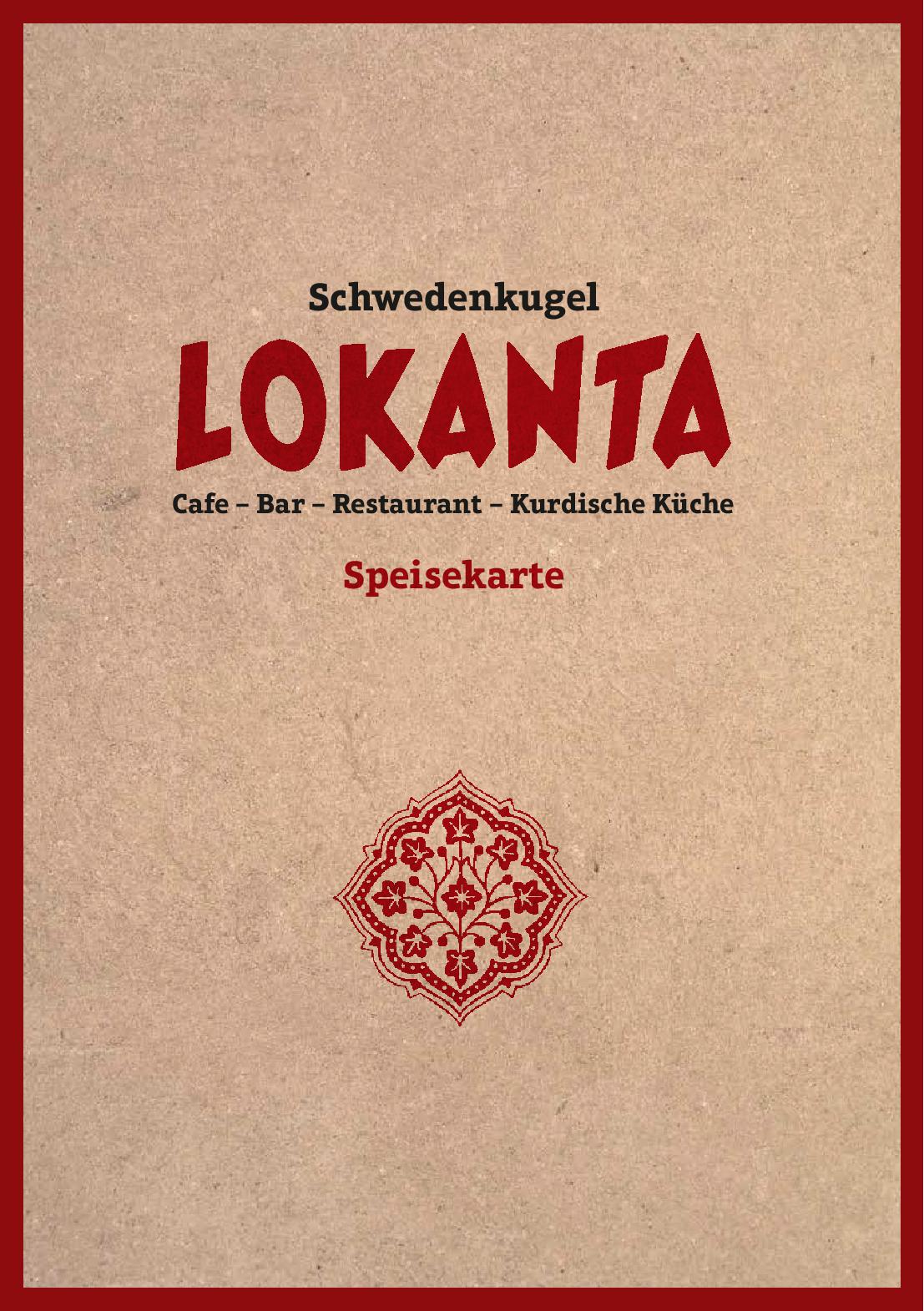 Speisekarte Restaurant Lokanta in Regensburg, Seite 1