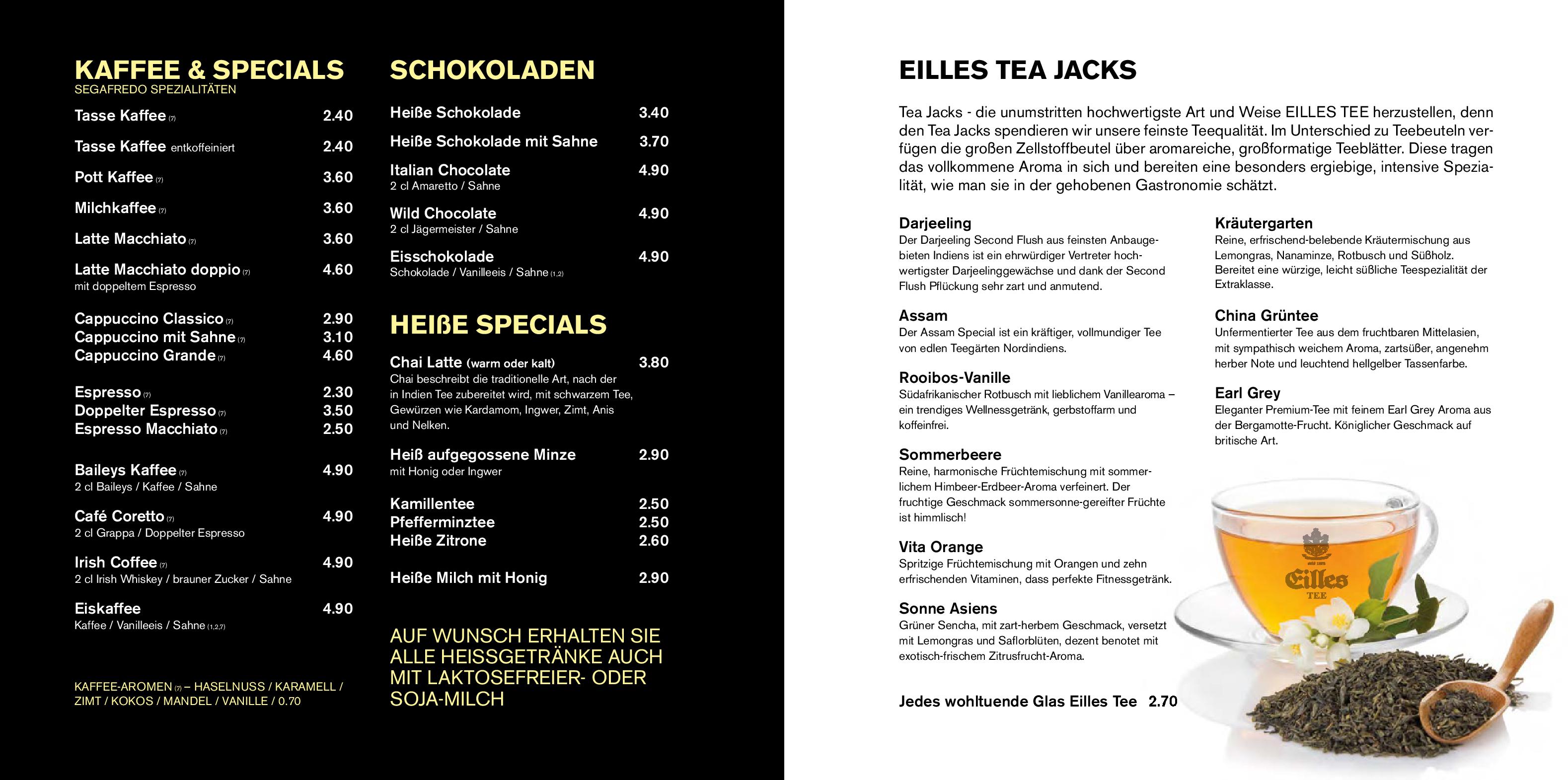 Speisekarte Barfusz in Leipzig, Seite 9