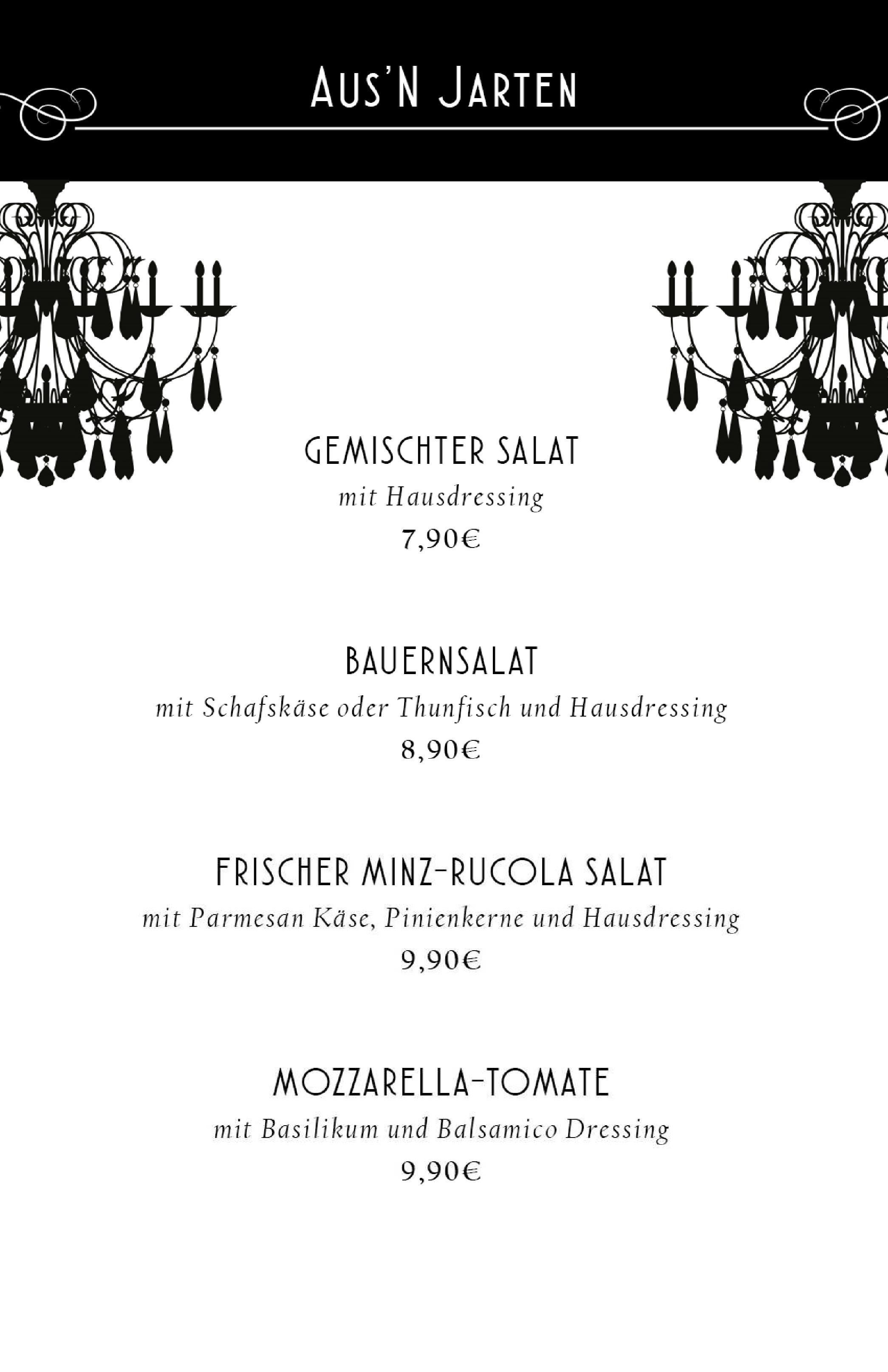 Speisekarte Knutschfleck in Berlin, Seite 2