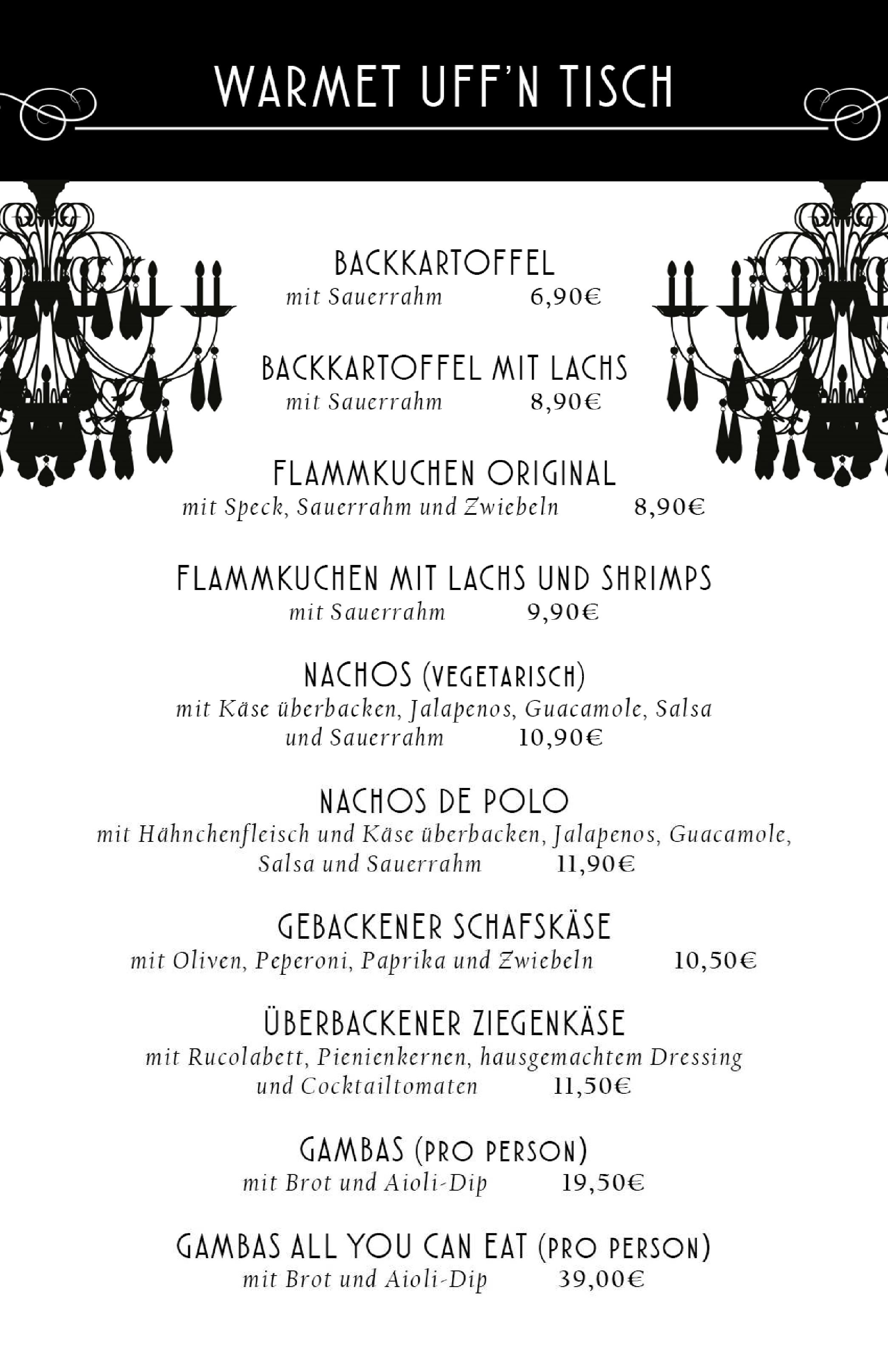 Speisekarte Knutschfleck in Berlin, Seite 5