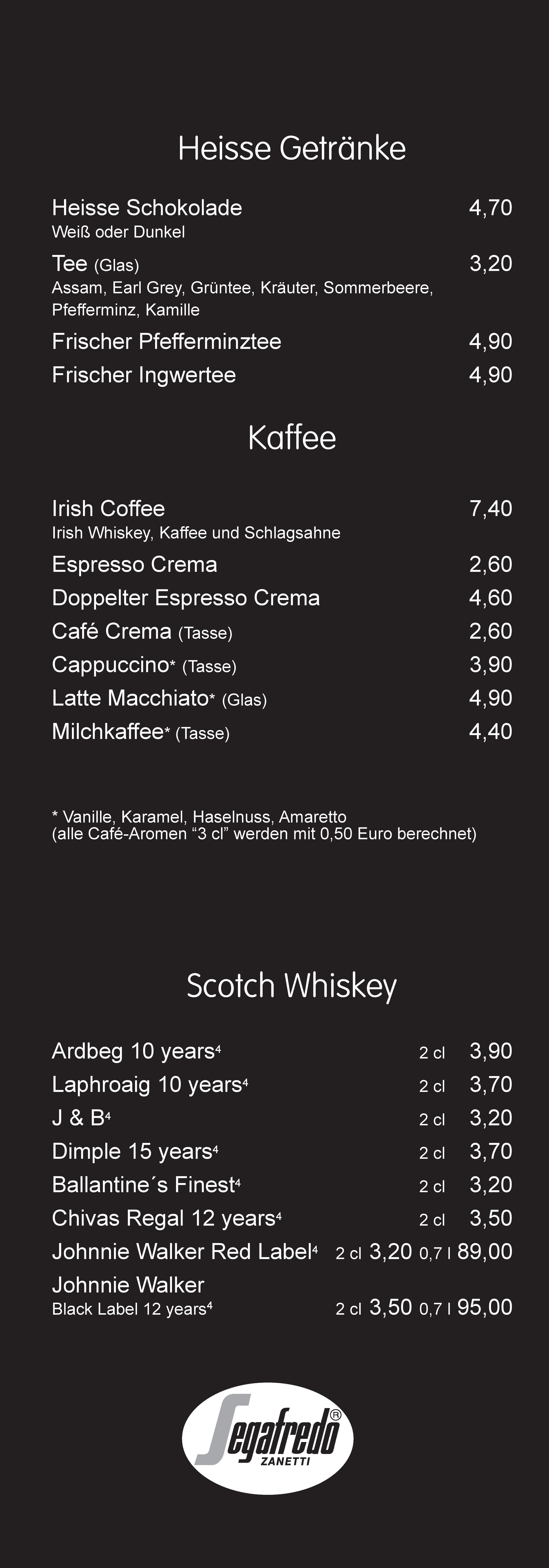 Speisekarte Knutschfleck in Berlin, Seite 23