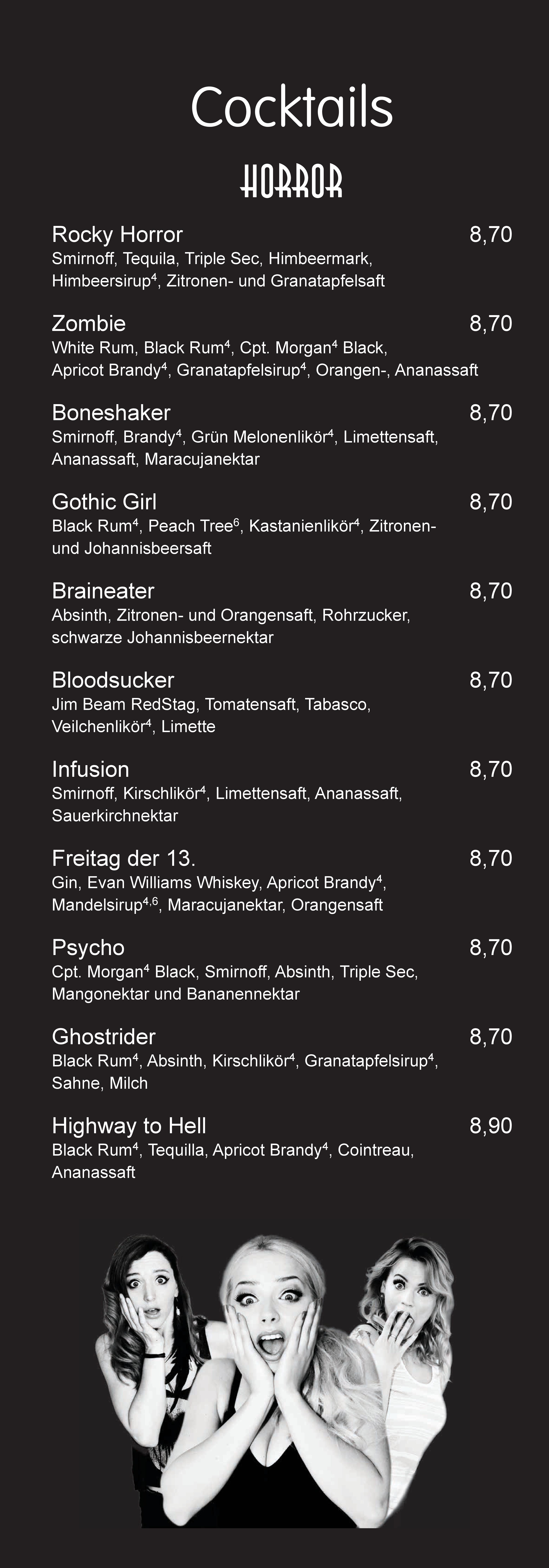 Speisekarte Knutschfleck in Berlin, Seite 16