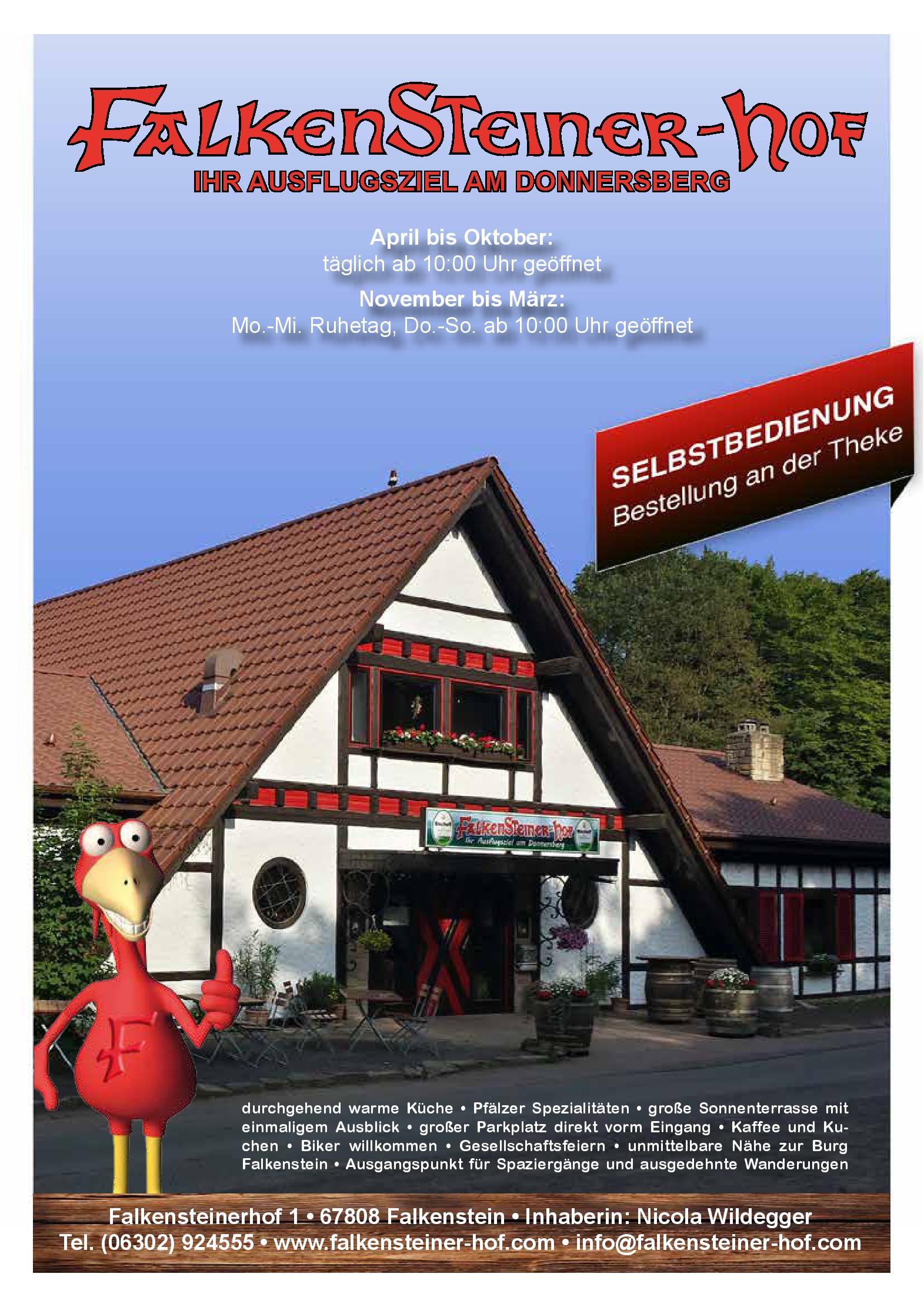 Speisekarte Falkensteiner Hof in Falkenstein, Seite 6