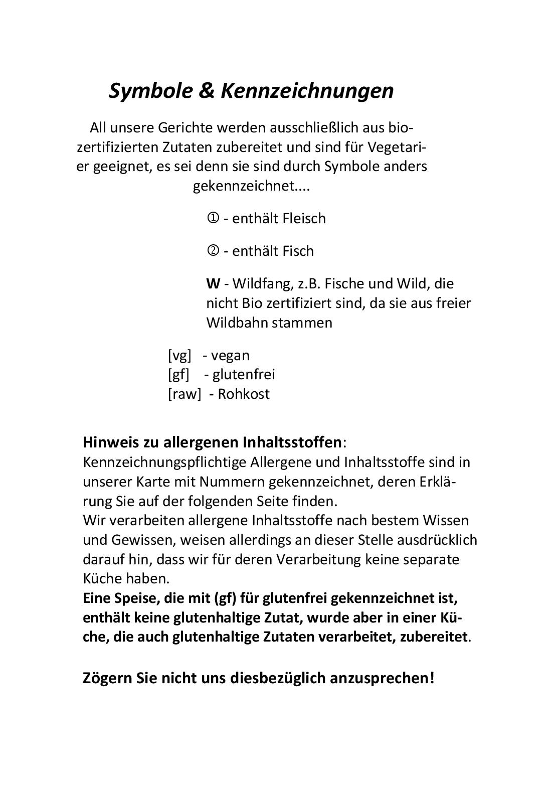 Speisekarte Eugens Bio Restaurant und Catering in Konstanz, Seite 4