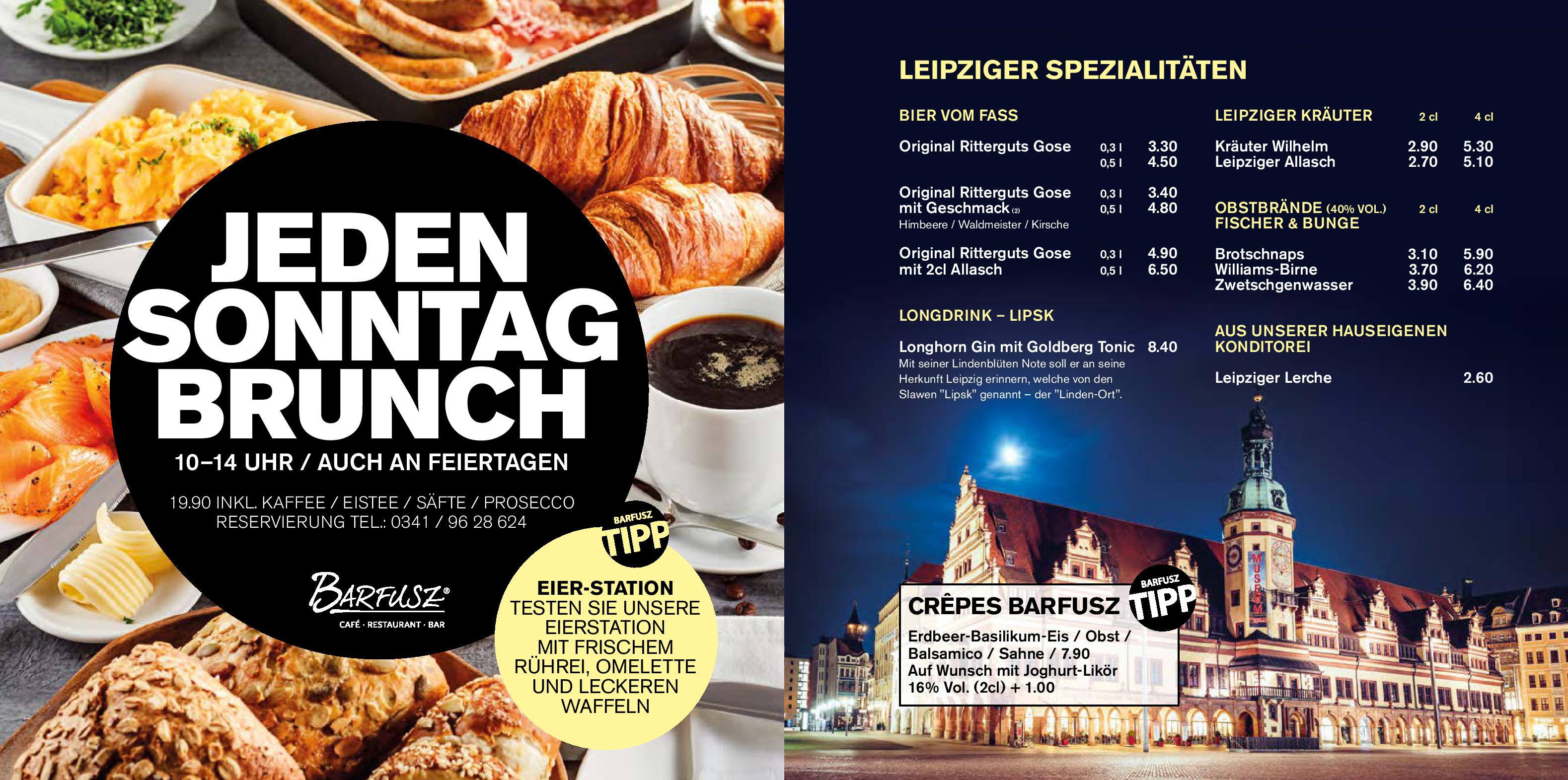 Speisekarte Barfusz in Leipzig, Seite 33