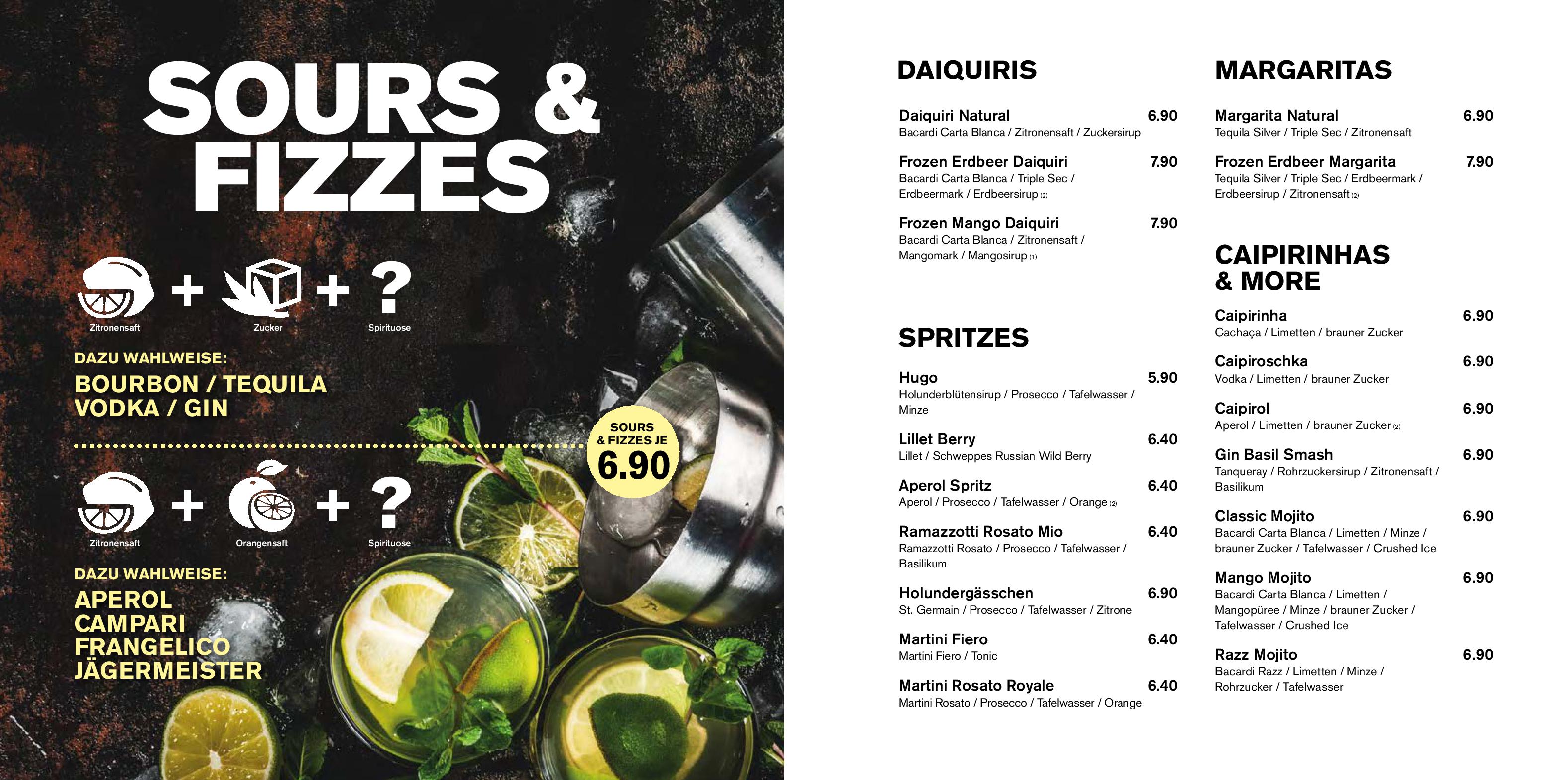 Speisekarte Barfusz in Leipzig, Seite 37