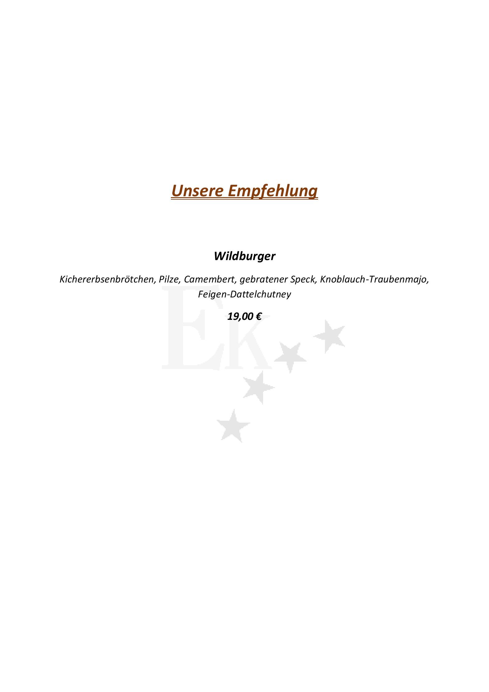 Speisekarte Hotel Engemann Kurve in Winterberg, Seite 6