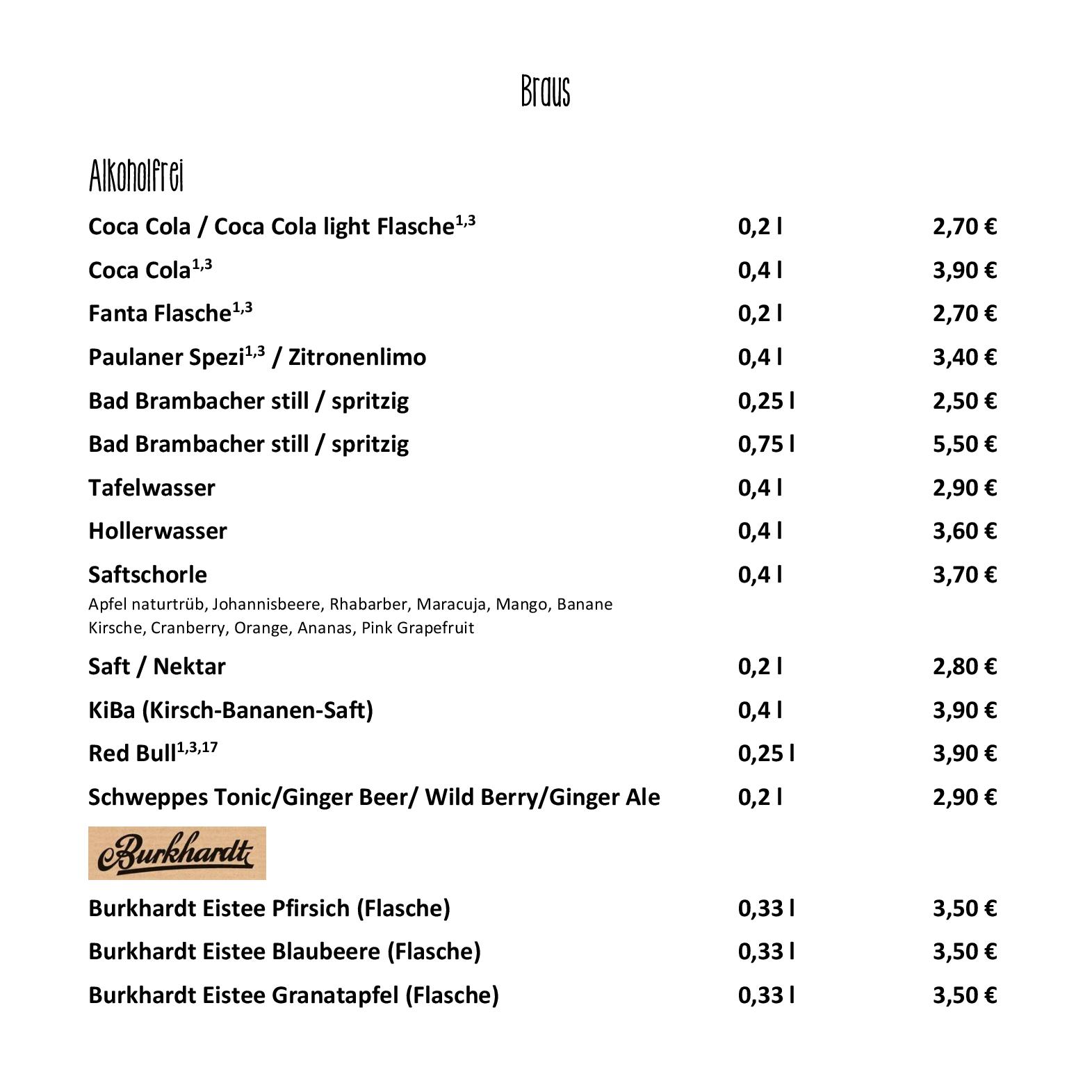 Speisekarte Cantina y Bar in Olching, Seite 10