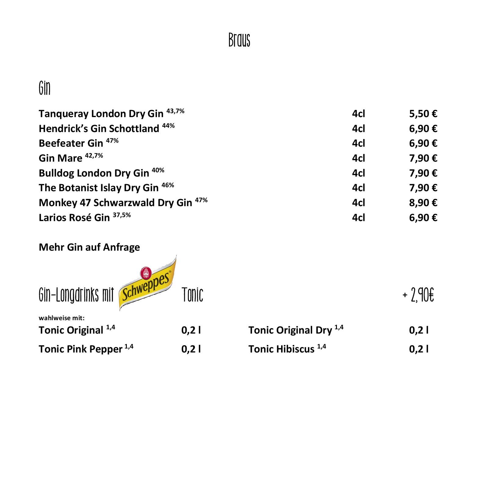 Speisekarte Cantina y Bar in Olching, Seite 11