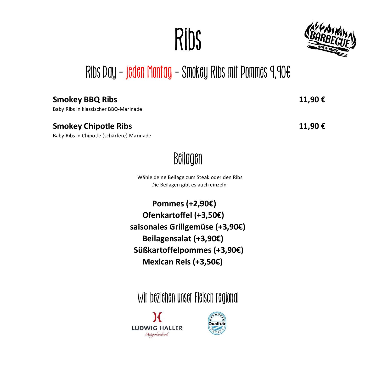 Speisekarte Cantina y Bar in Olching, Seite 6