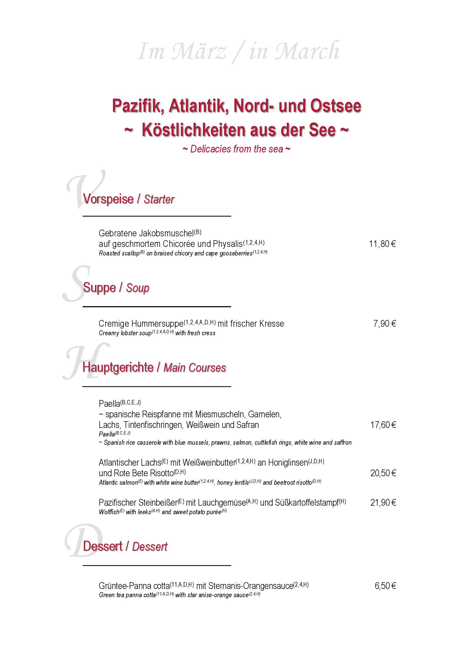 Speisekarte Loipenklause in Oberwiesenthal, Seite 5