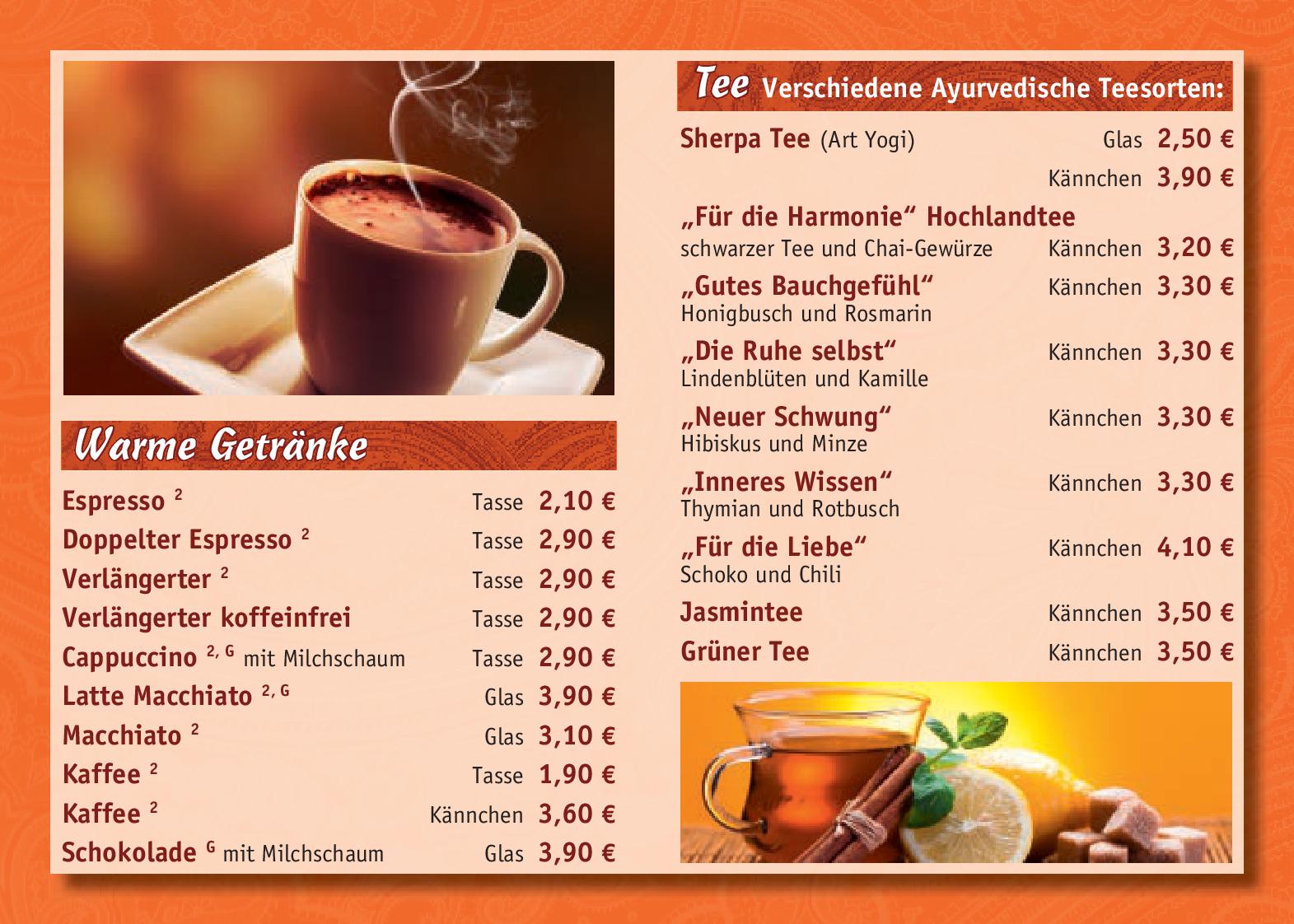 Speisekarte Karma Restaurant Berlin in Berlin, Seite 14