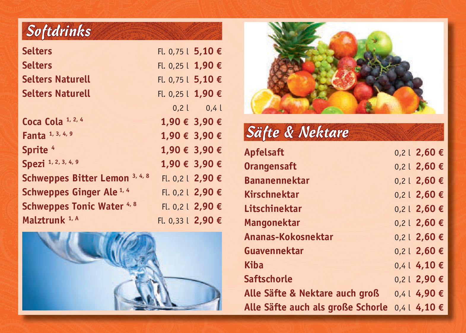 Speisekarte Karma Restaurant Berlin in Berlin, Seite 15