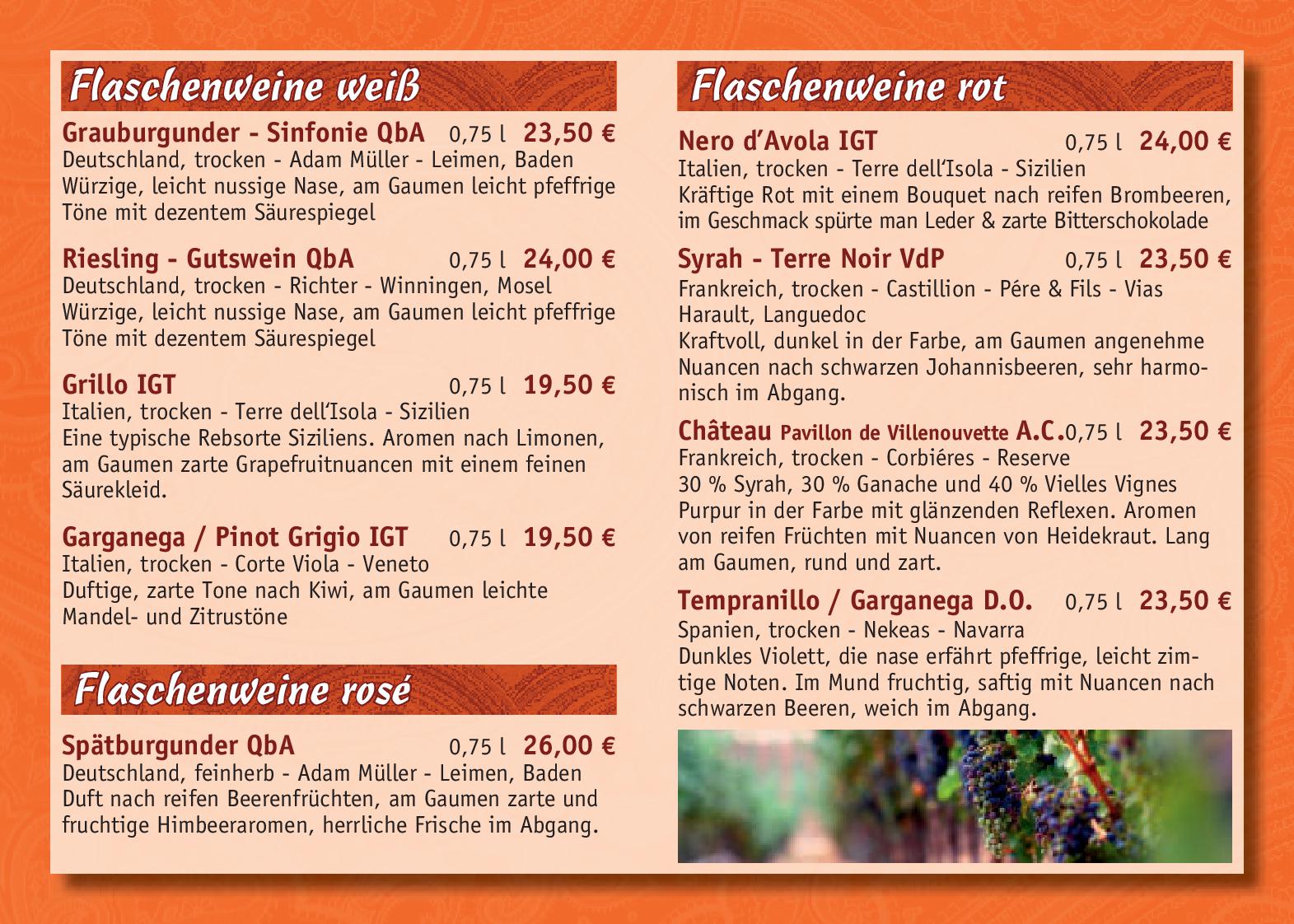 Speisekarte Karma Restaurant Berlin in Berlin, Seite 18