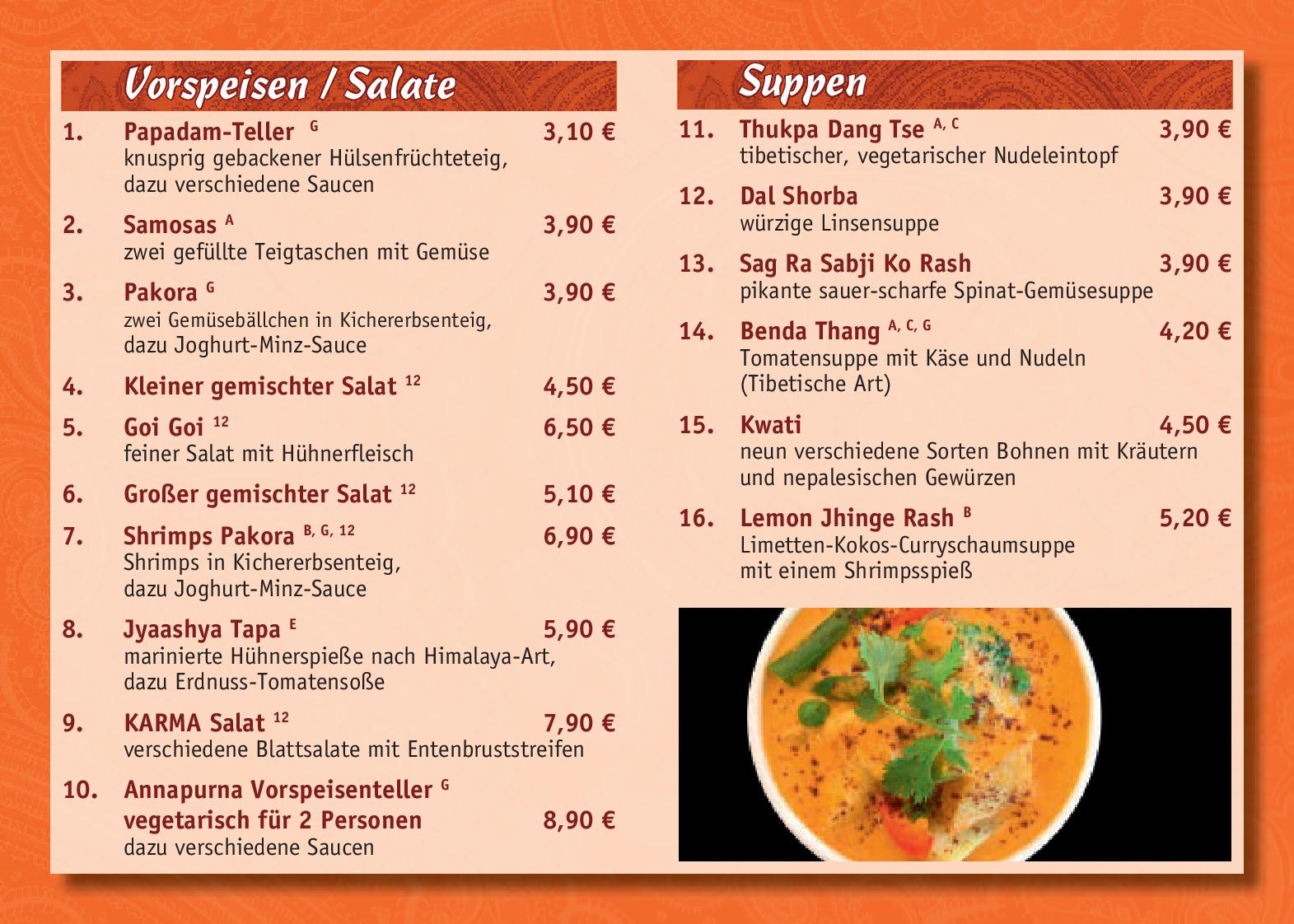 Speisekarte Karma Restaurant Berlin in Berlin, Seite 3