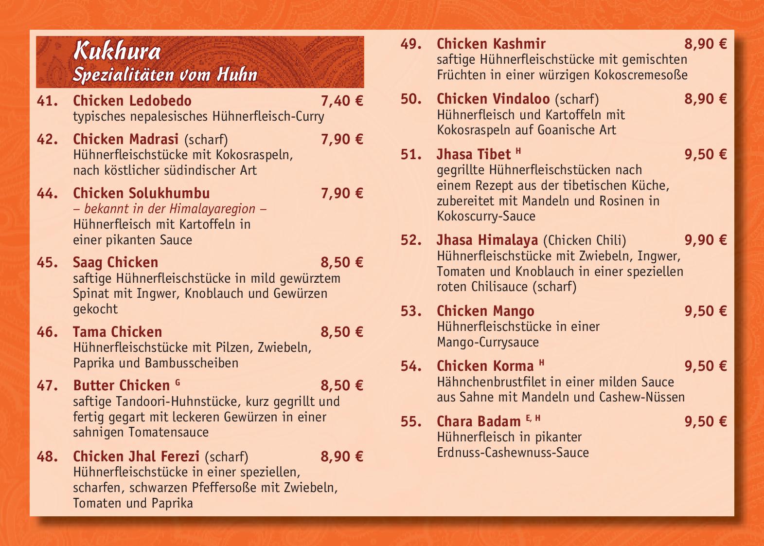 Speisekarte Karma Restaurant Berlin in Berlin, Seite 6