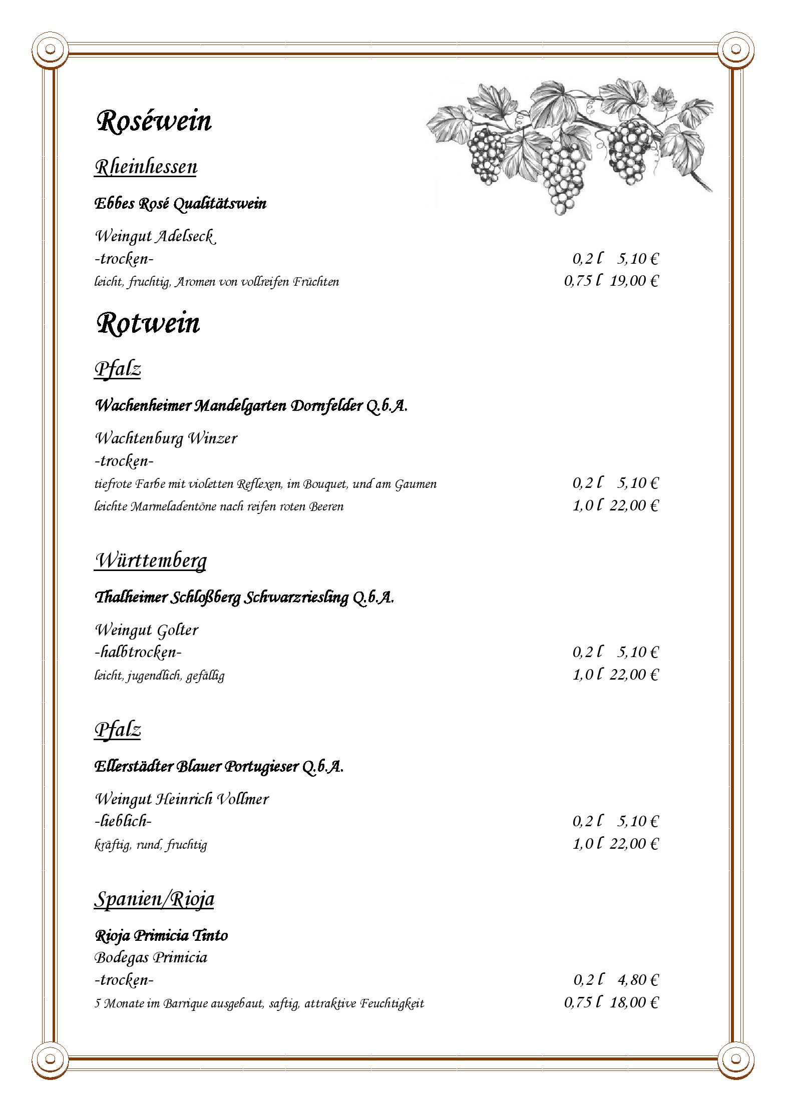 Speisekarte Zum Pferdestall in Leipzig, Seite 16