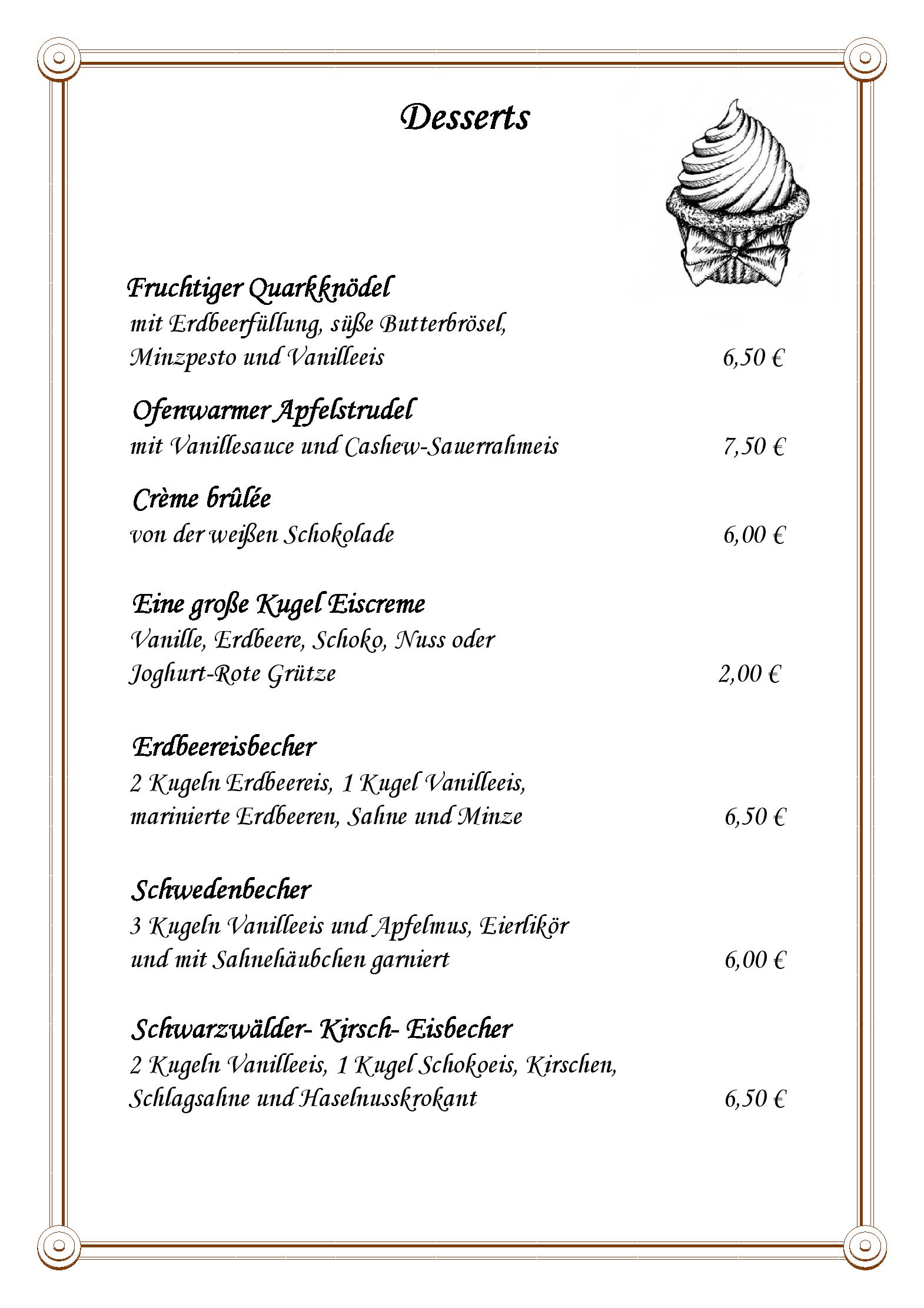 Speisekarte Zum Pferdestall in Leipzig, Seite 6