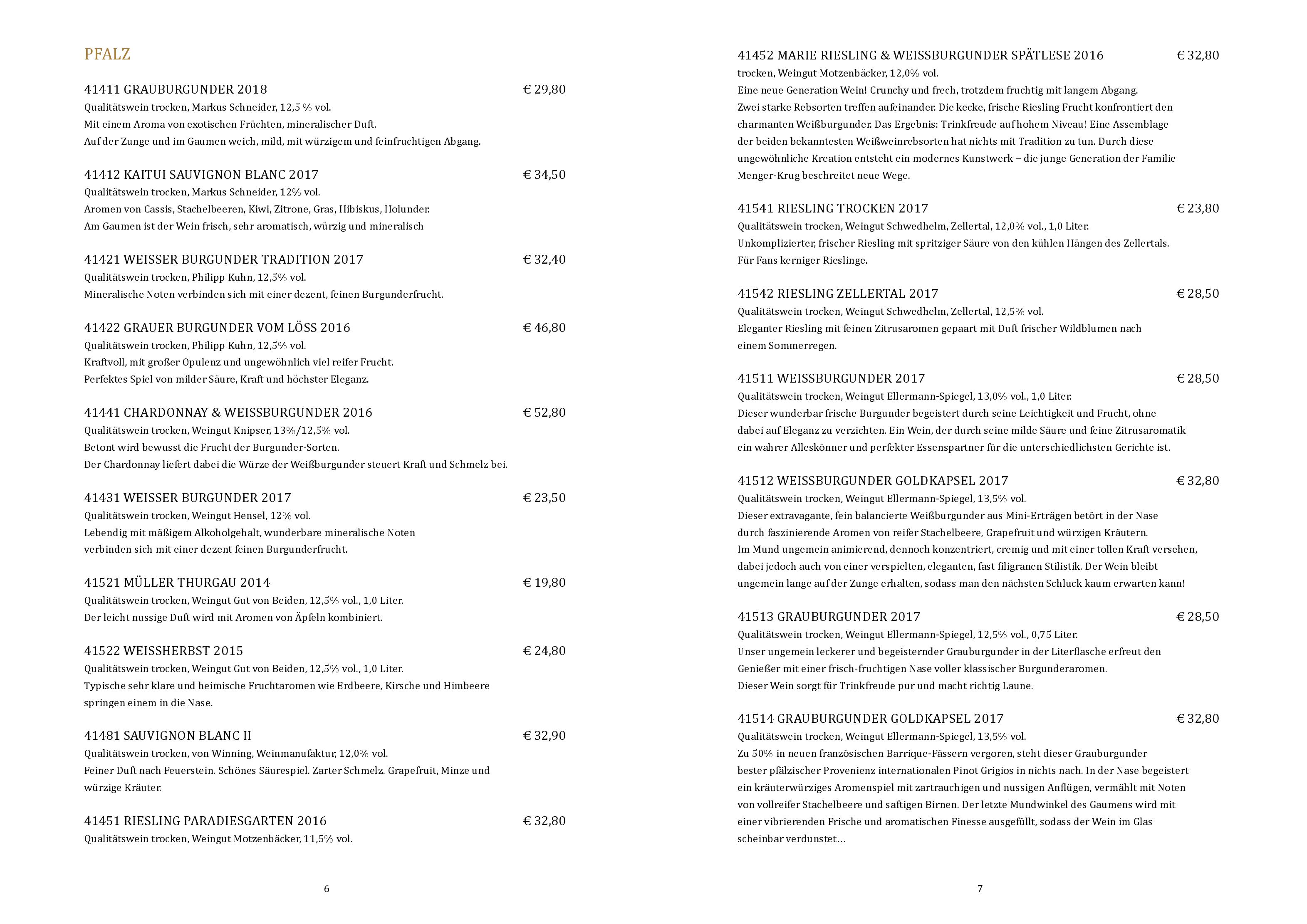 Speisekarte Daheim in der Affentor Schänke in Frankfurt am Main, Seite 16