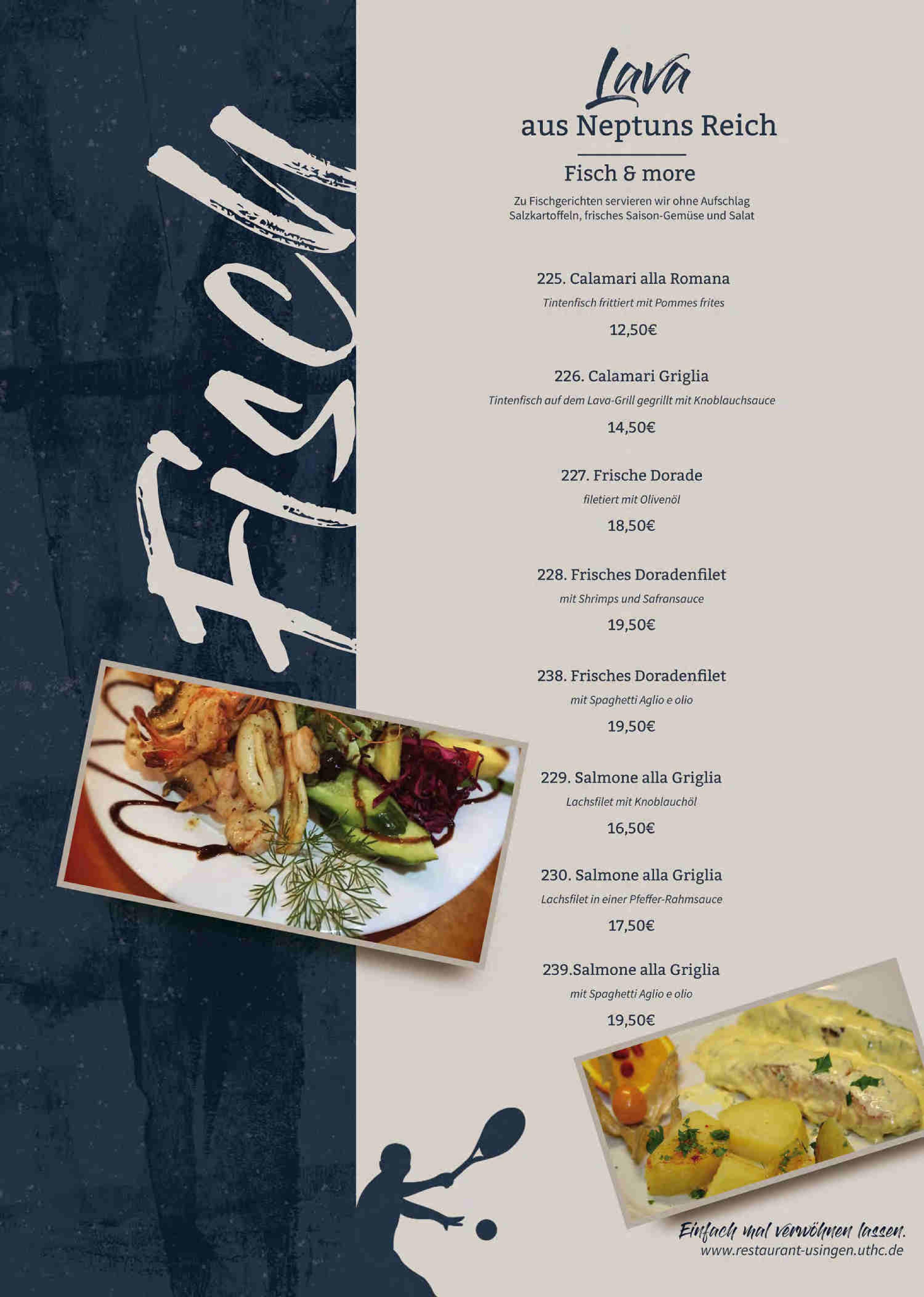 Speisekarte Lava Restaurant Usingen in Usingen, Seite 10
