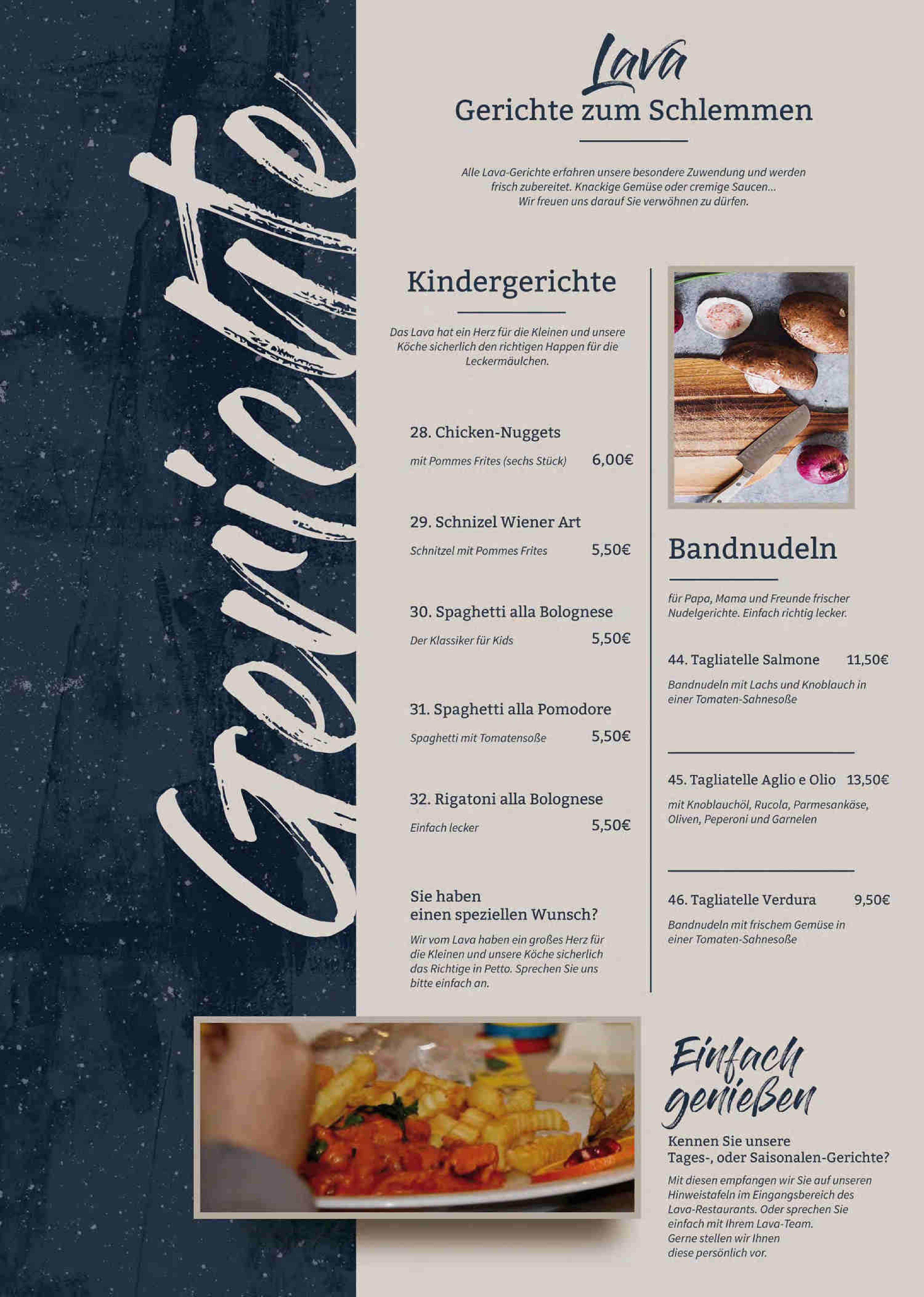 Speisekarte Lava Restaurant Usingen in Usingen, Seite 5