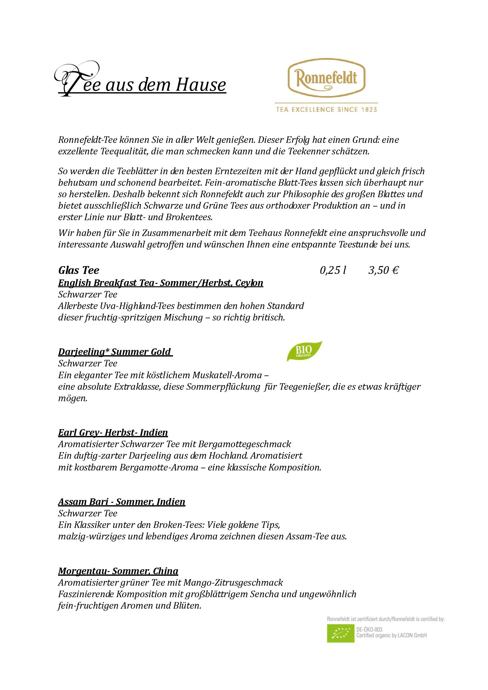 Speisekarte Hotel Lindenhof in Bad Schandau, Seite 17