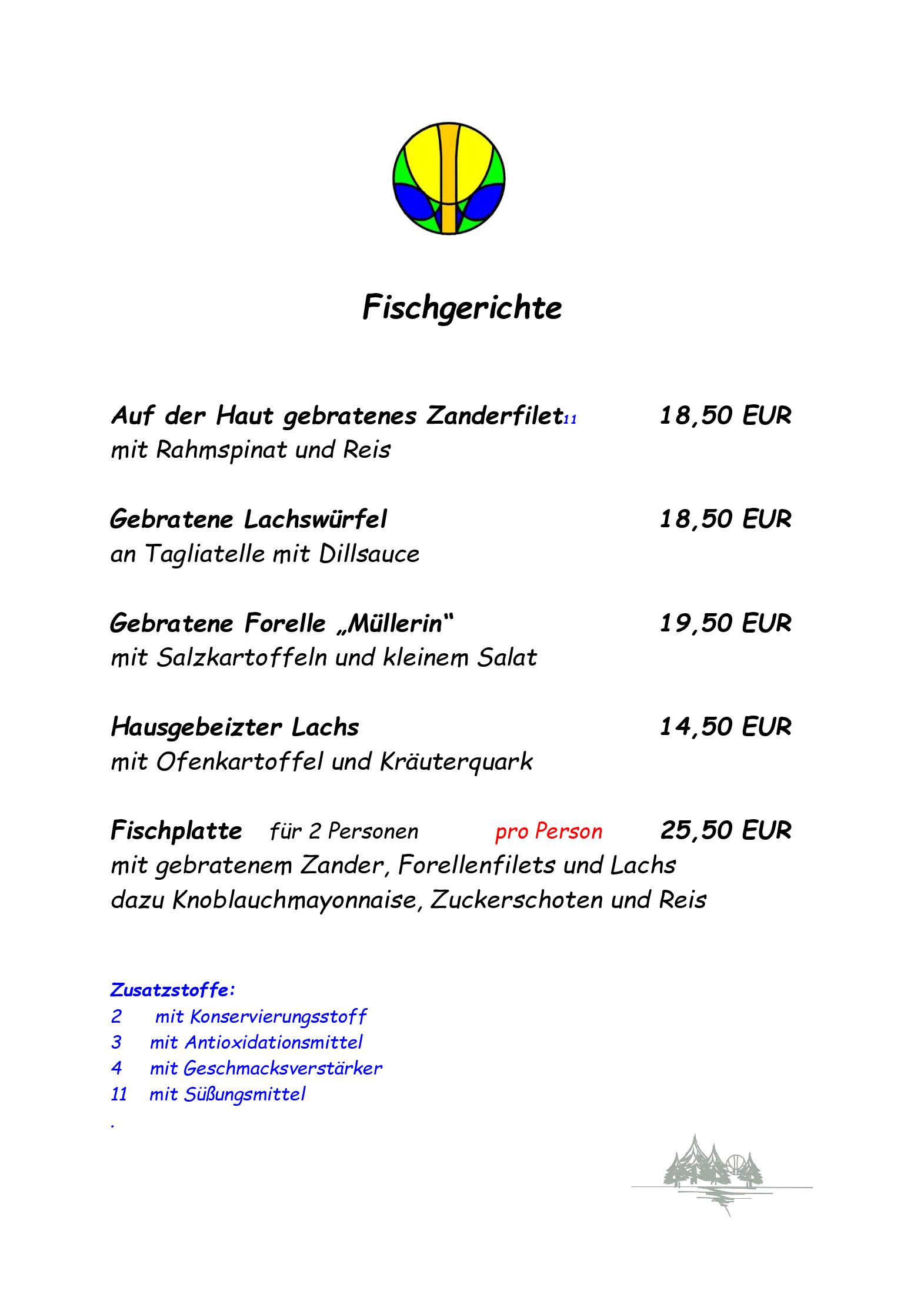Speisekarte Waldschänke Hohenwarthe in Hohenwarthe, Seite 4