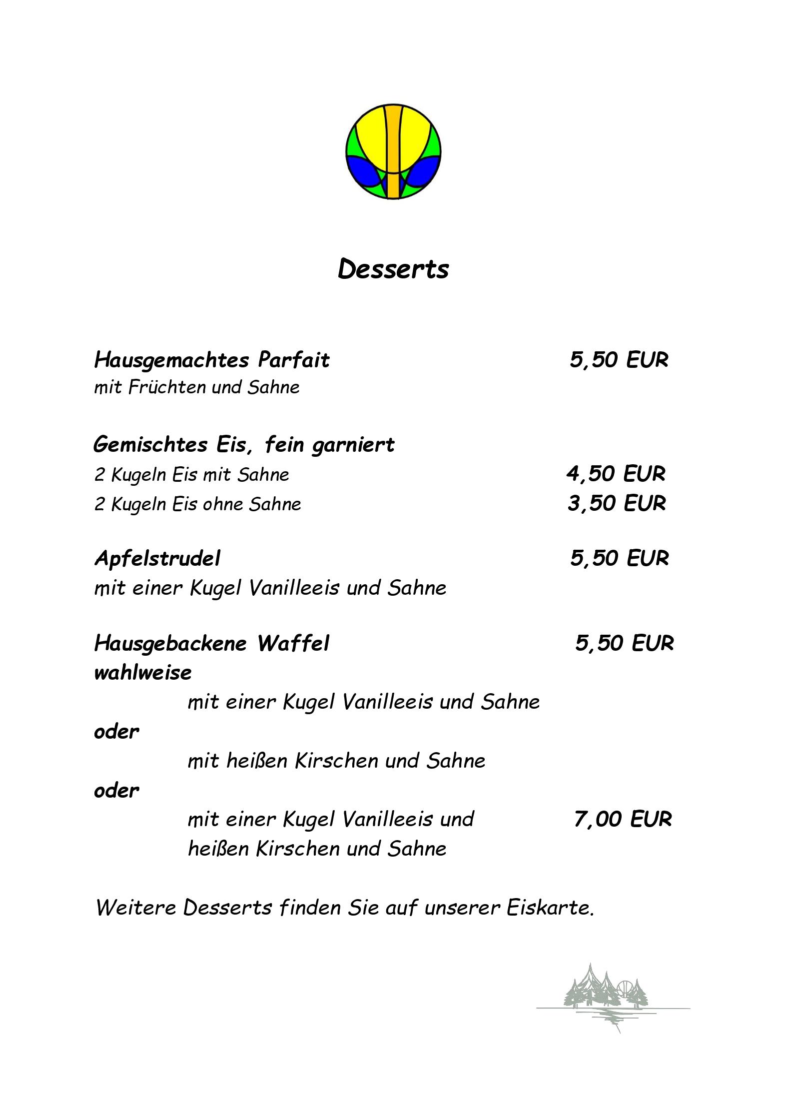 Speisekarte Waldschänke Hohenwarthe in Hohenwarthe, Seite 6